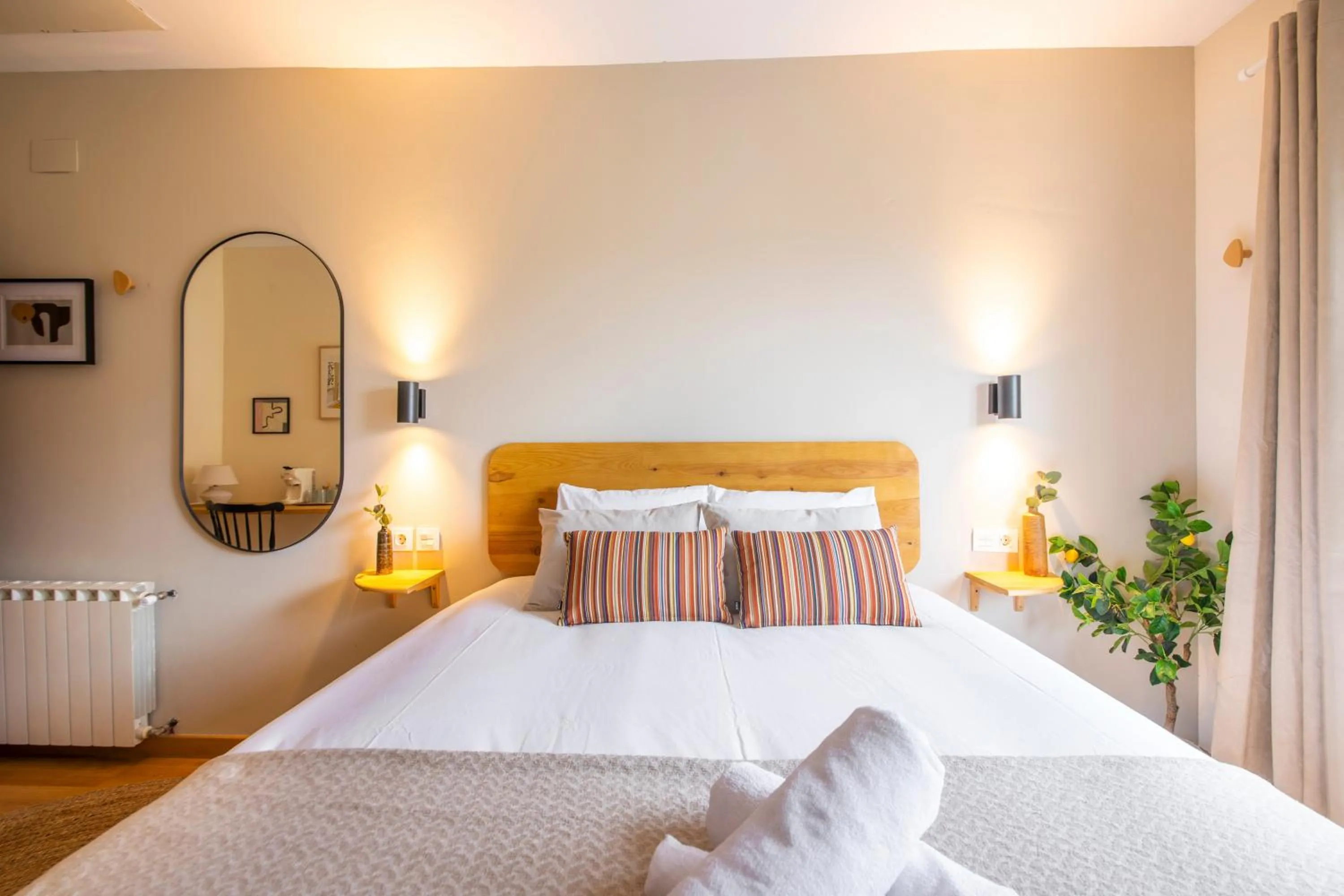 Bed in Hotel Donosti