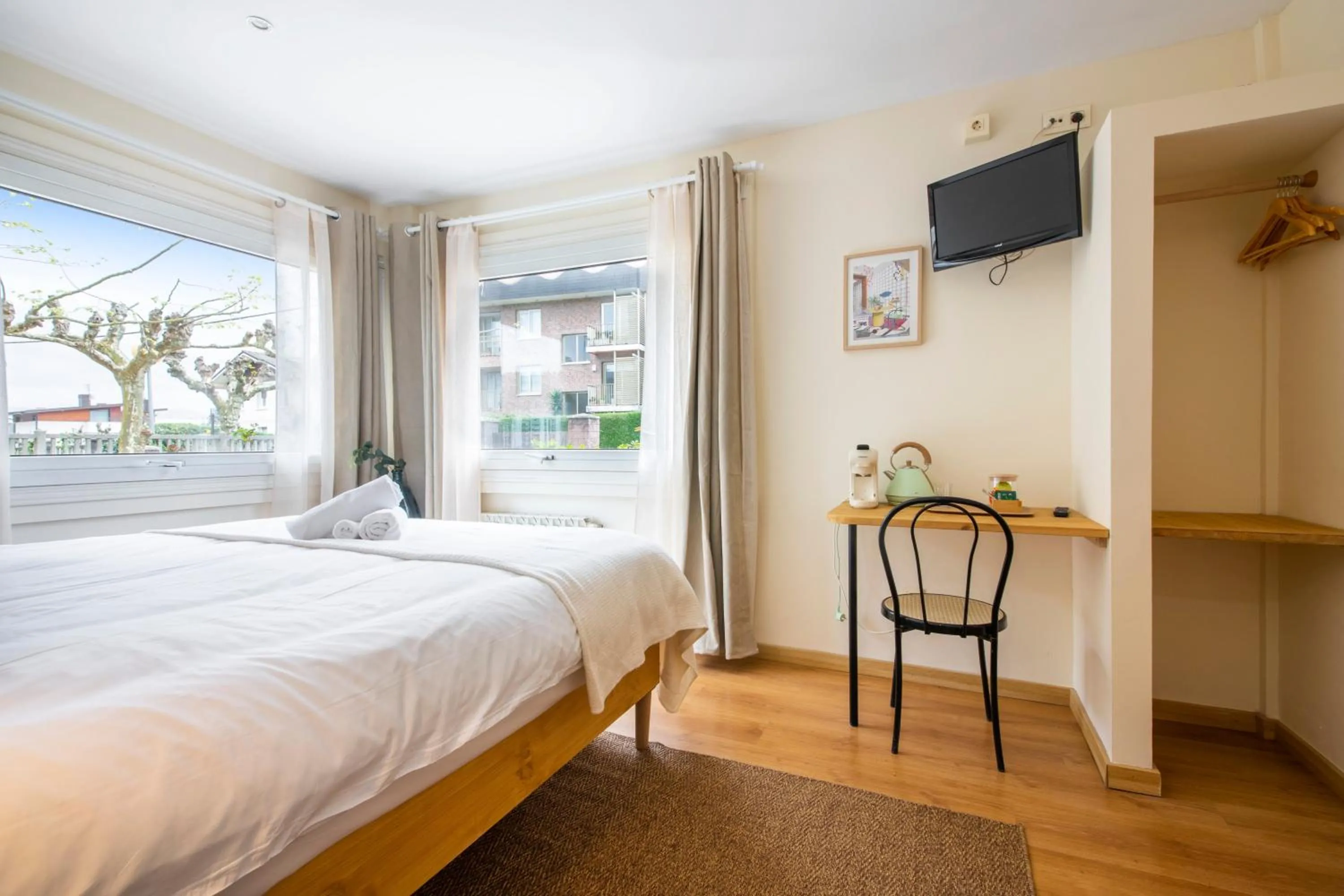 Bed in Hotel Donosti