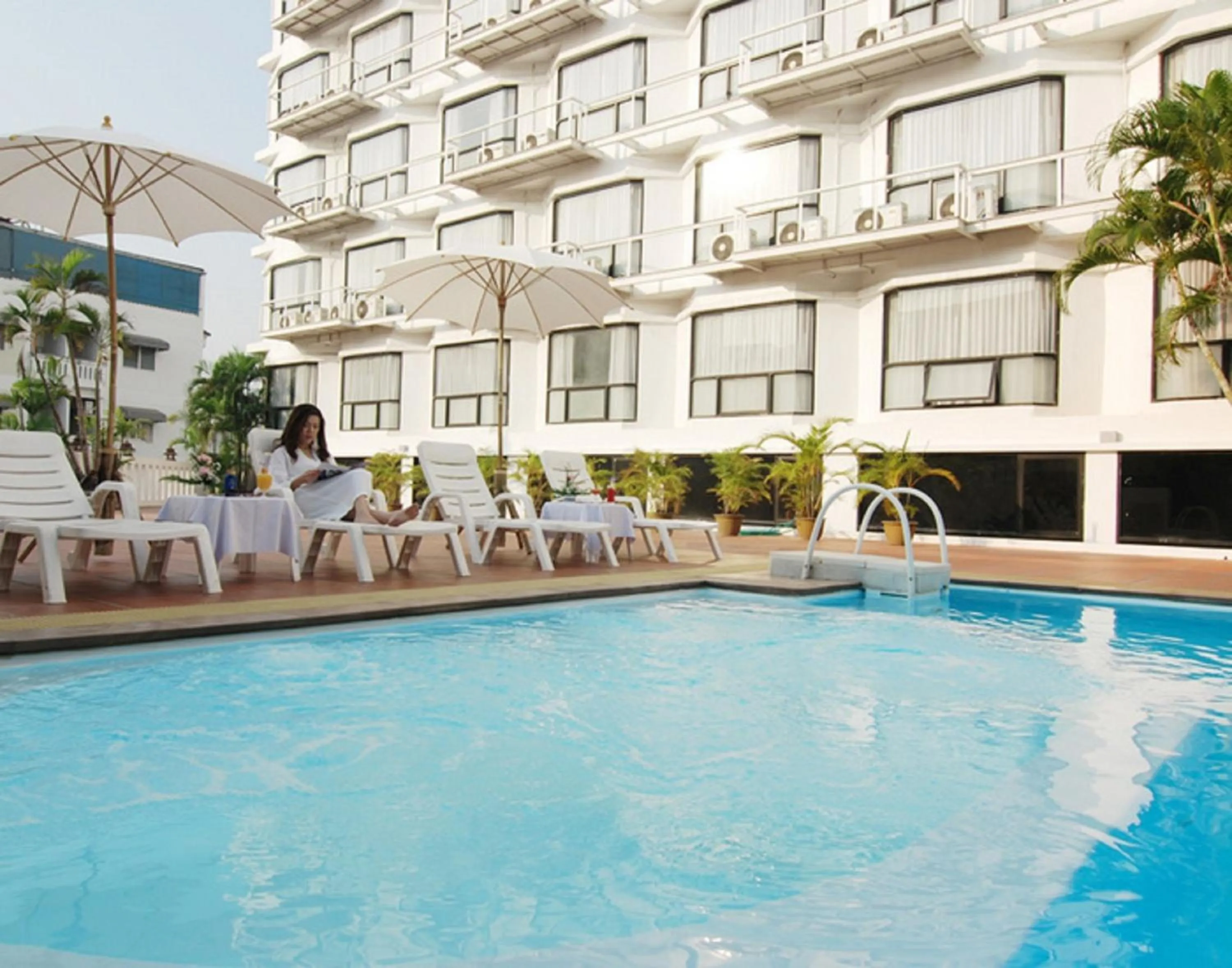 Swimming pool in CH Hotel