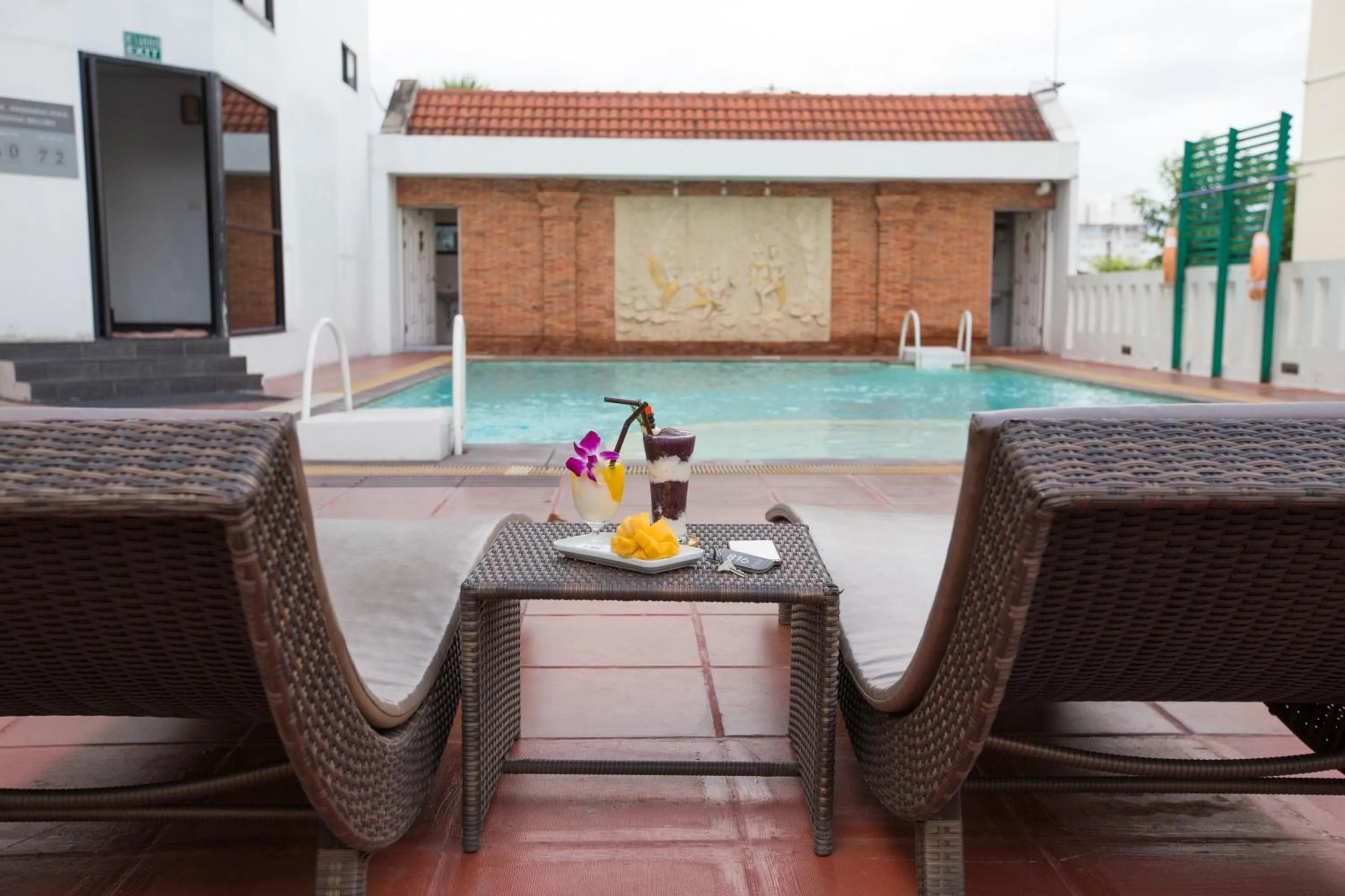 Swimming pool in CH Hotel