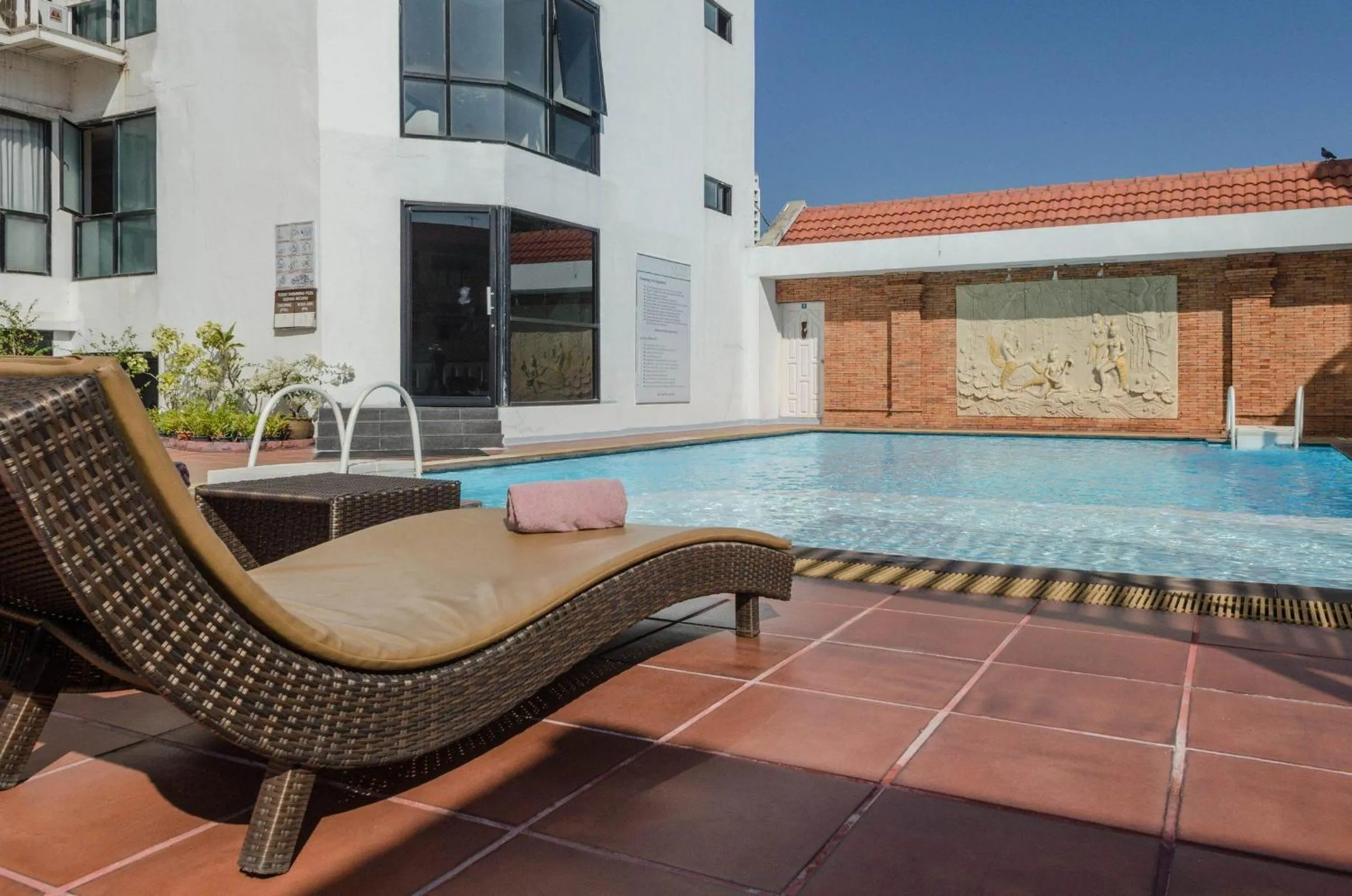 Swimming pool in CH Hotel