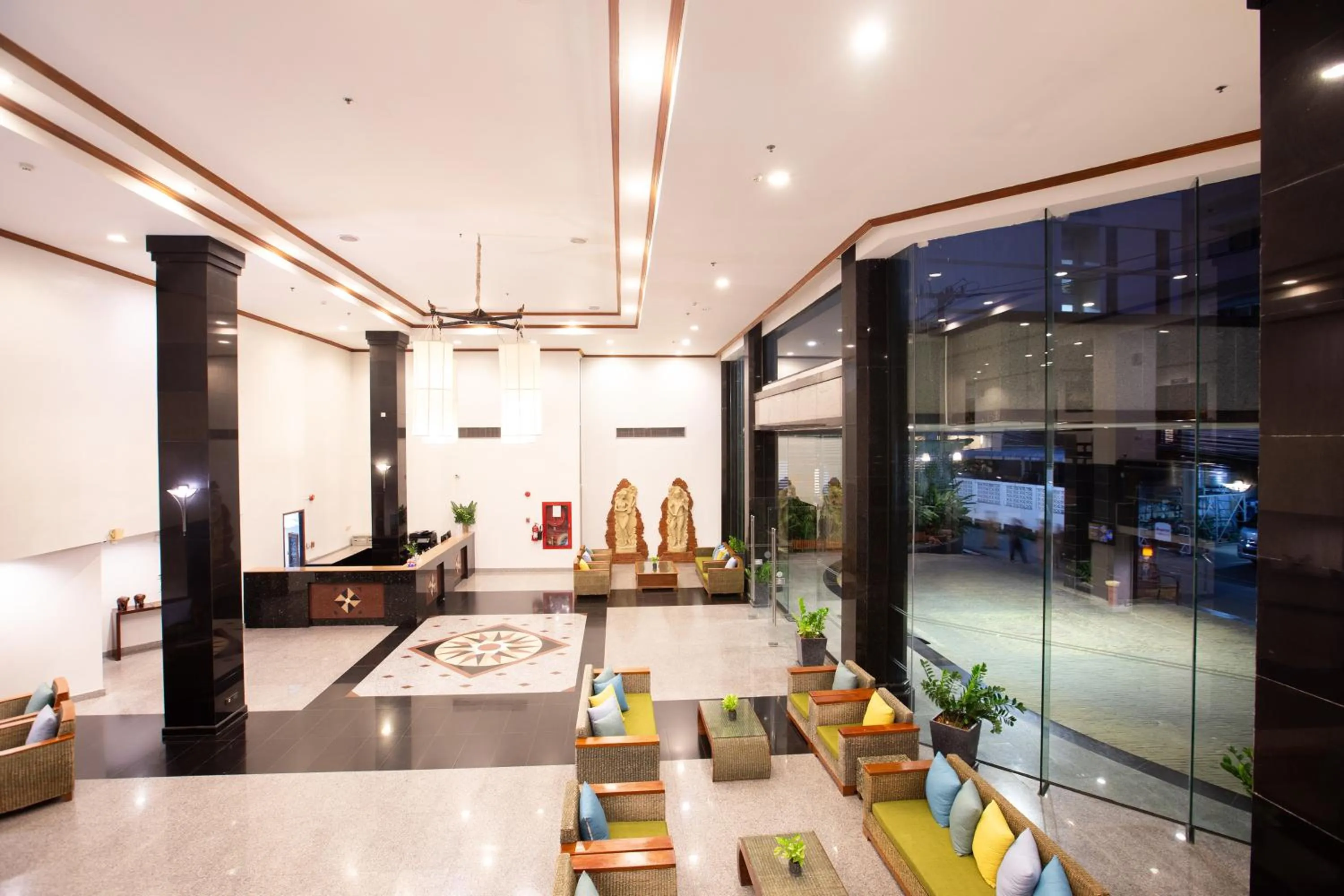 Lobby or reception in CH Hotel