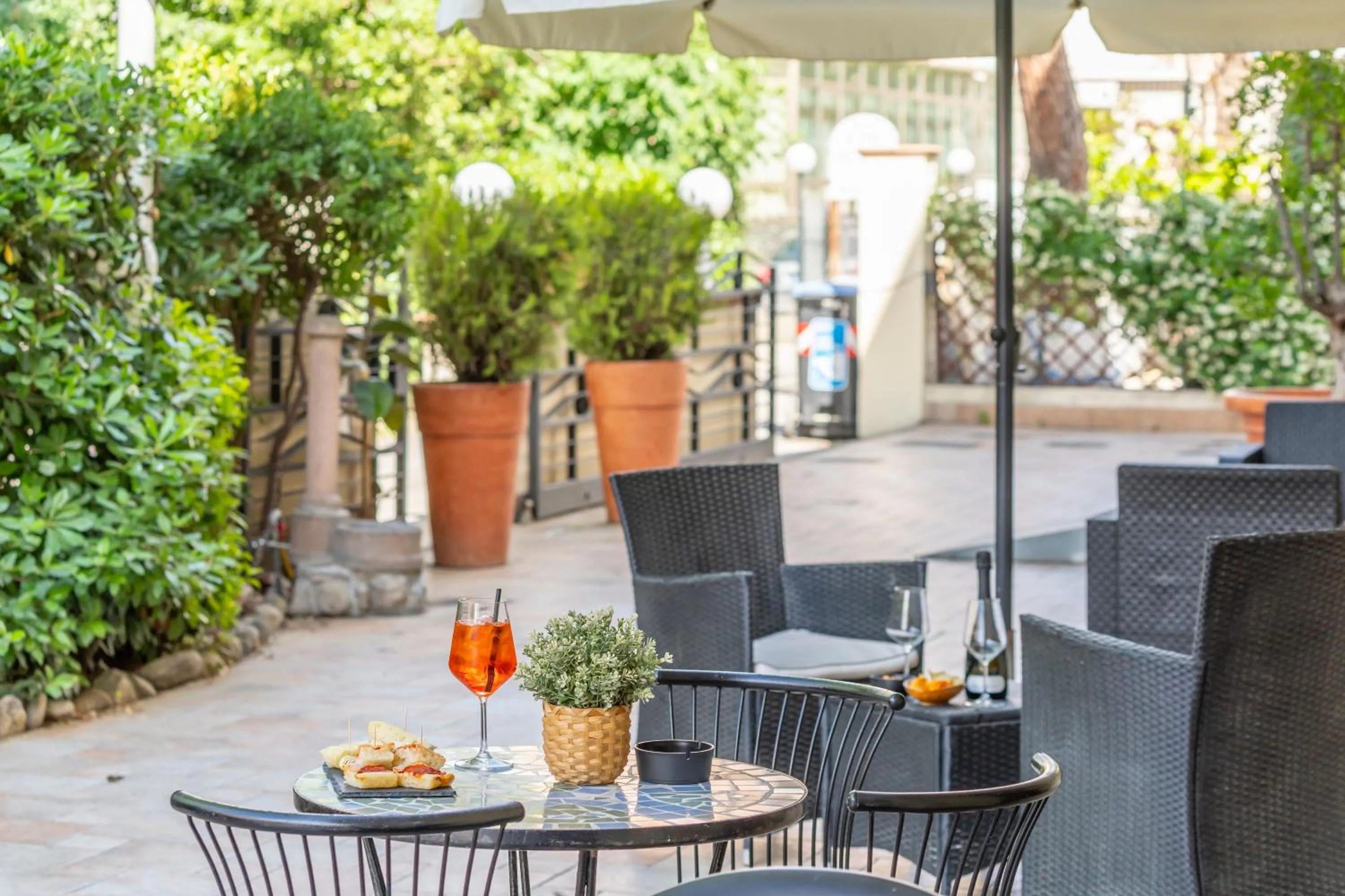 Garden in Hotel Vannucci