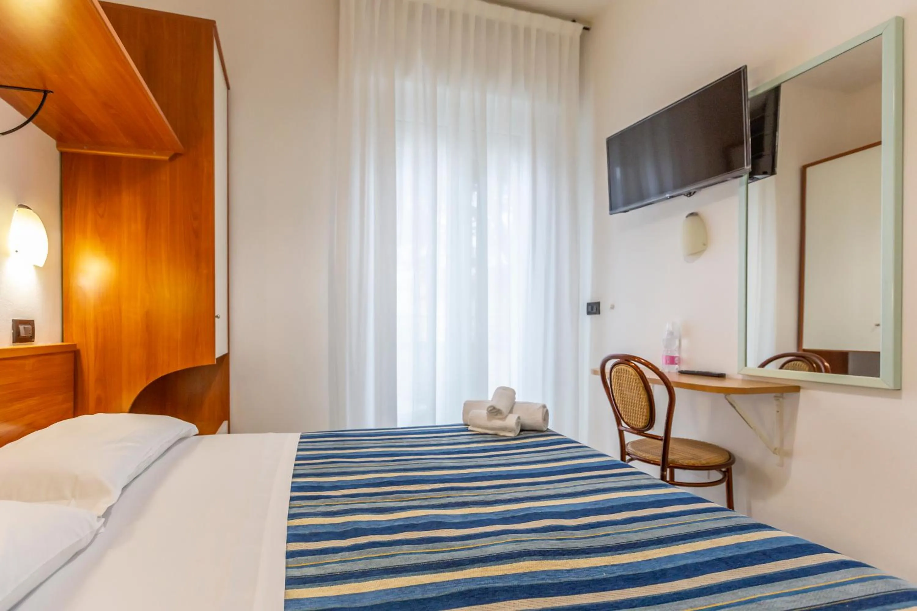 Bed in Hotel Vannucci