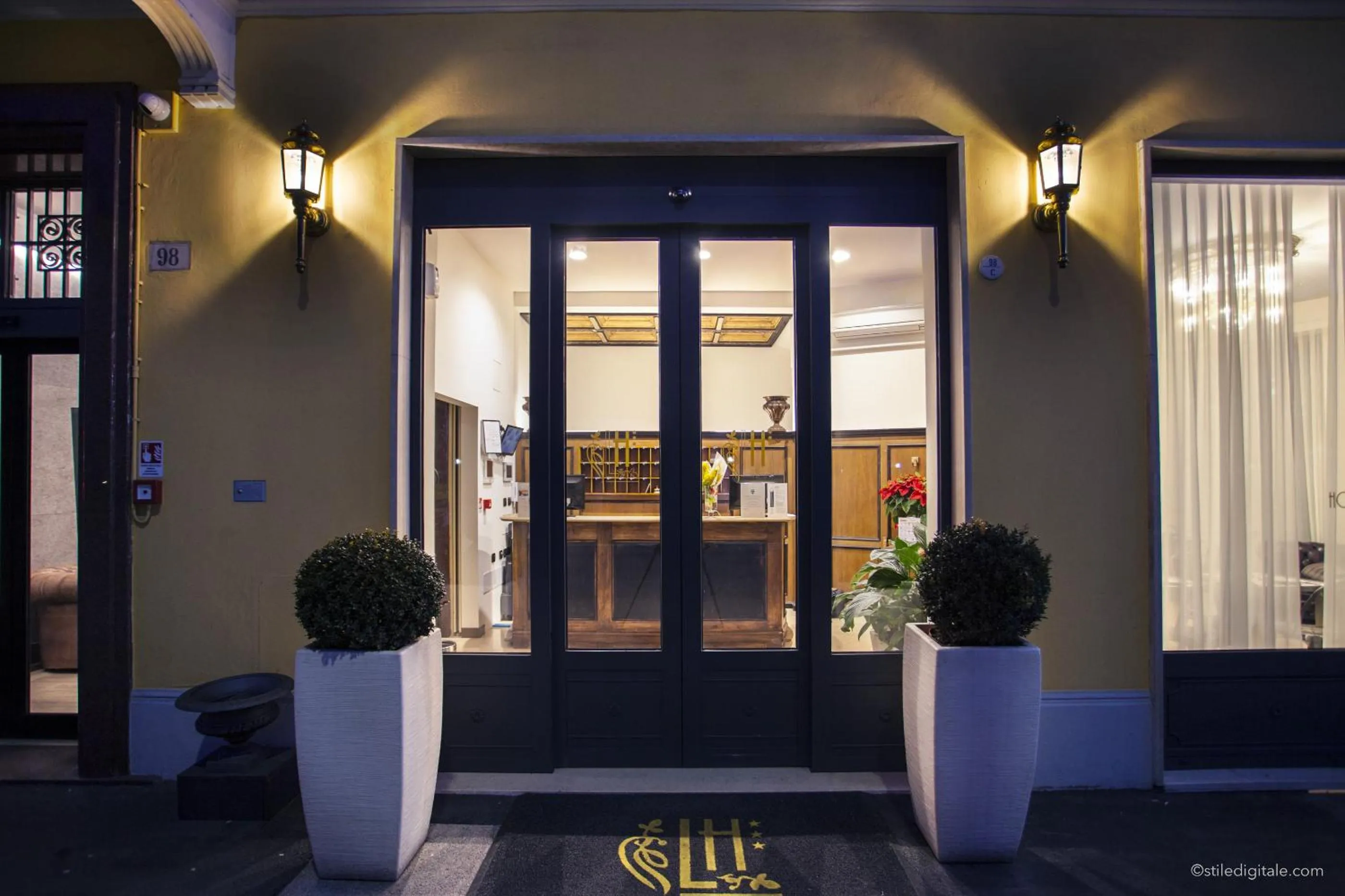 Facade/entrance in Boutique Hotel Liberty 1904