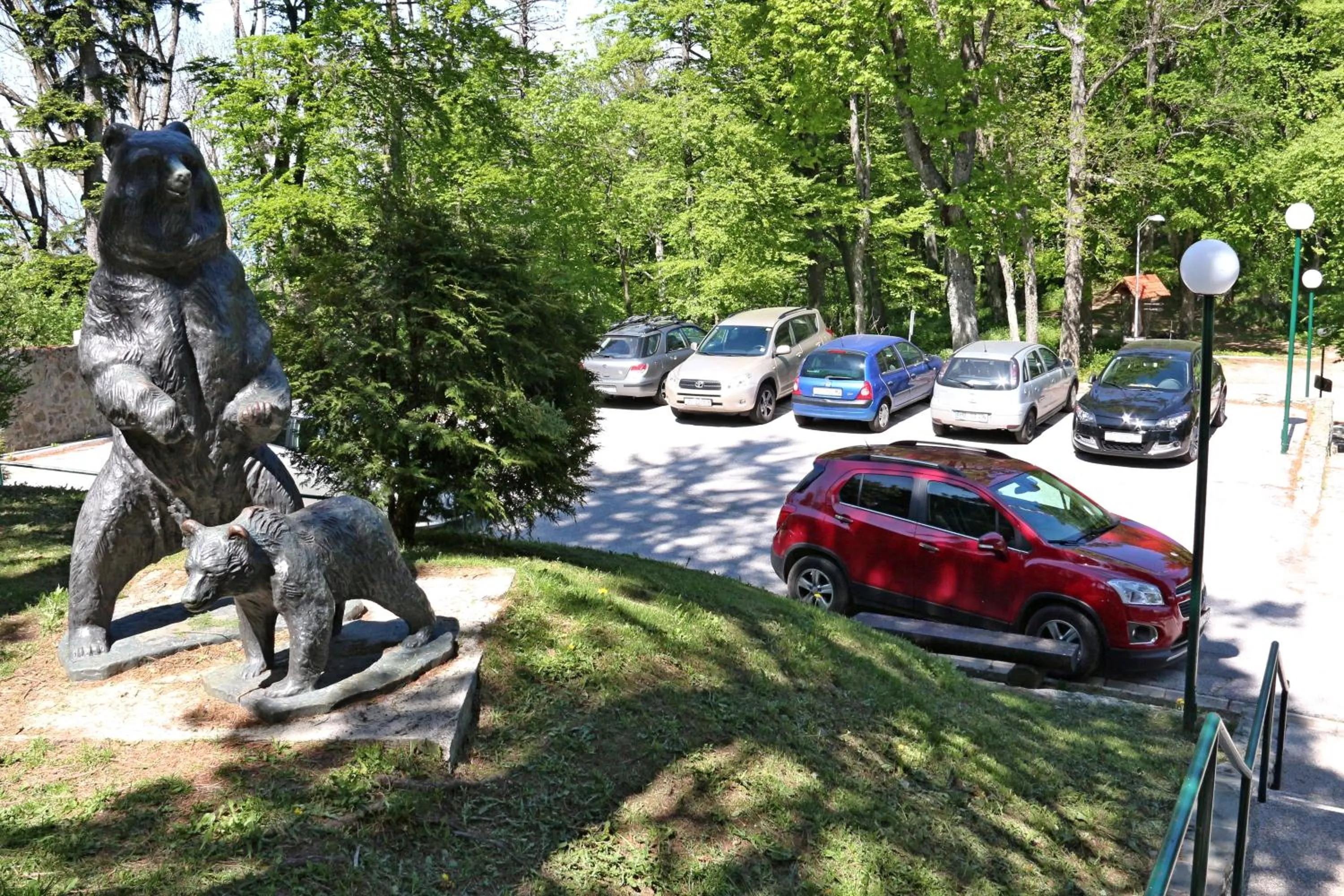 Patio in Hotel Tomislavov Dom