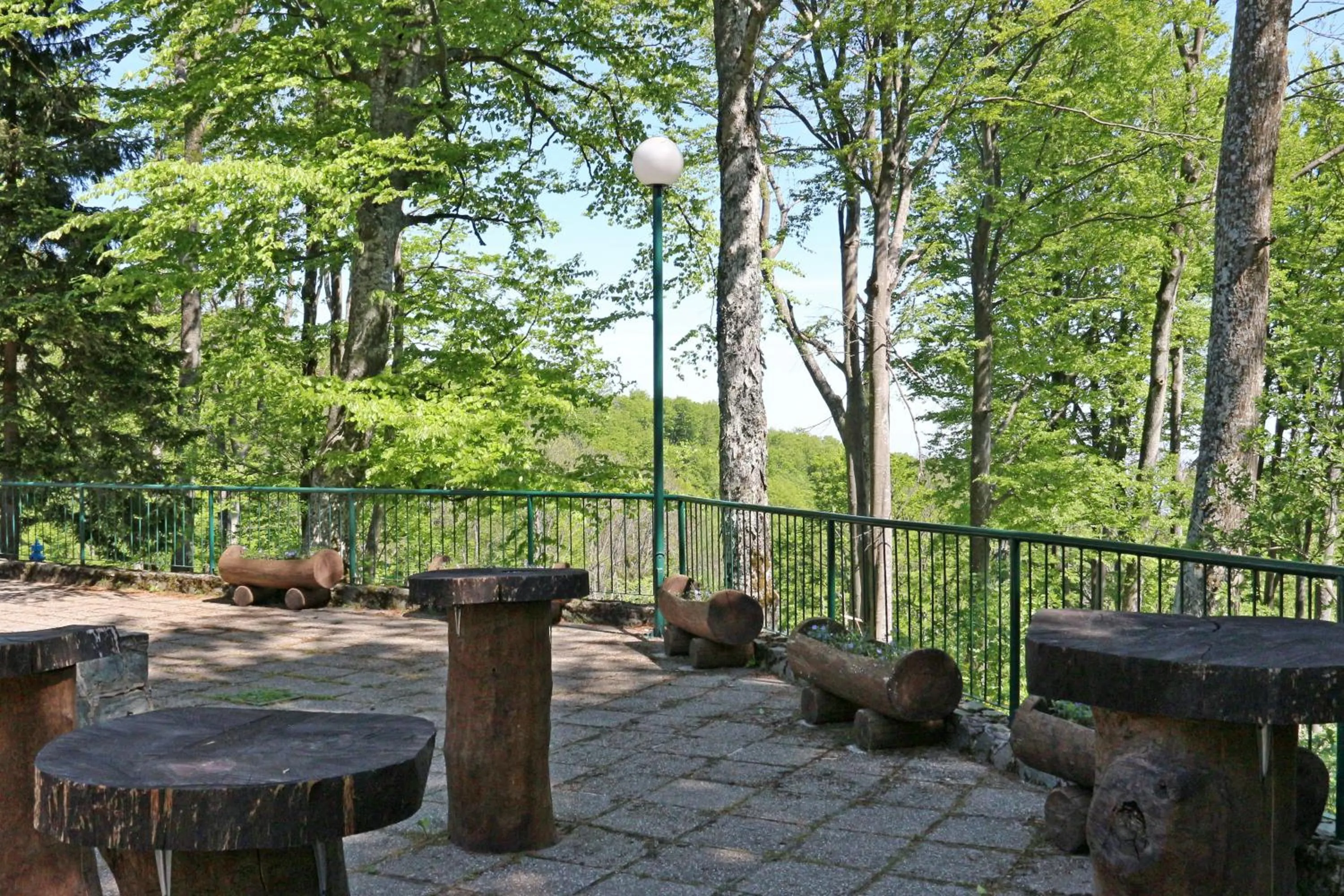 Patio in Hotel Tomislavov Dom