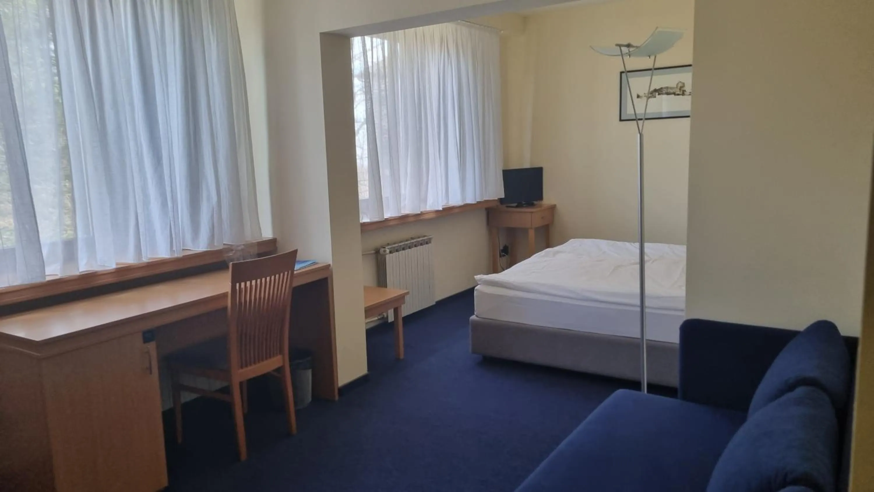 Bed in Hotel Tomislavov Dom