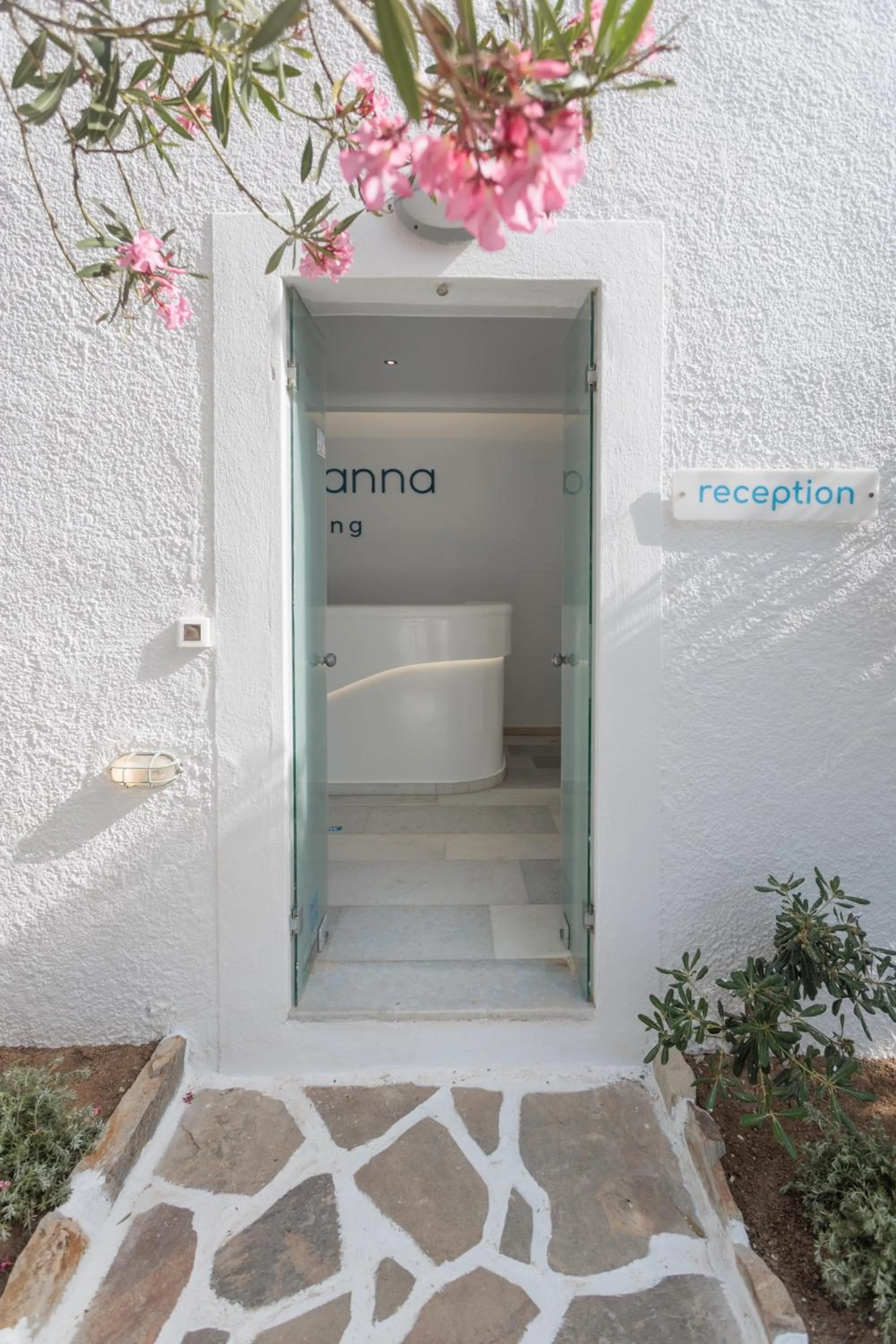 Lobby or reception in Agia Anna Living