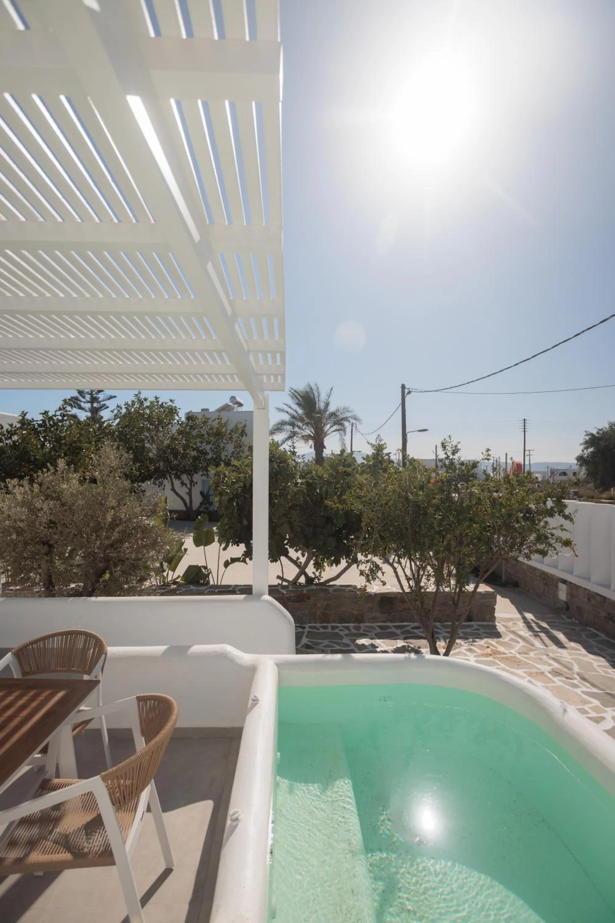 Hot Tub in Agia Anna Living