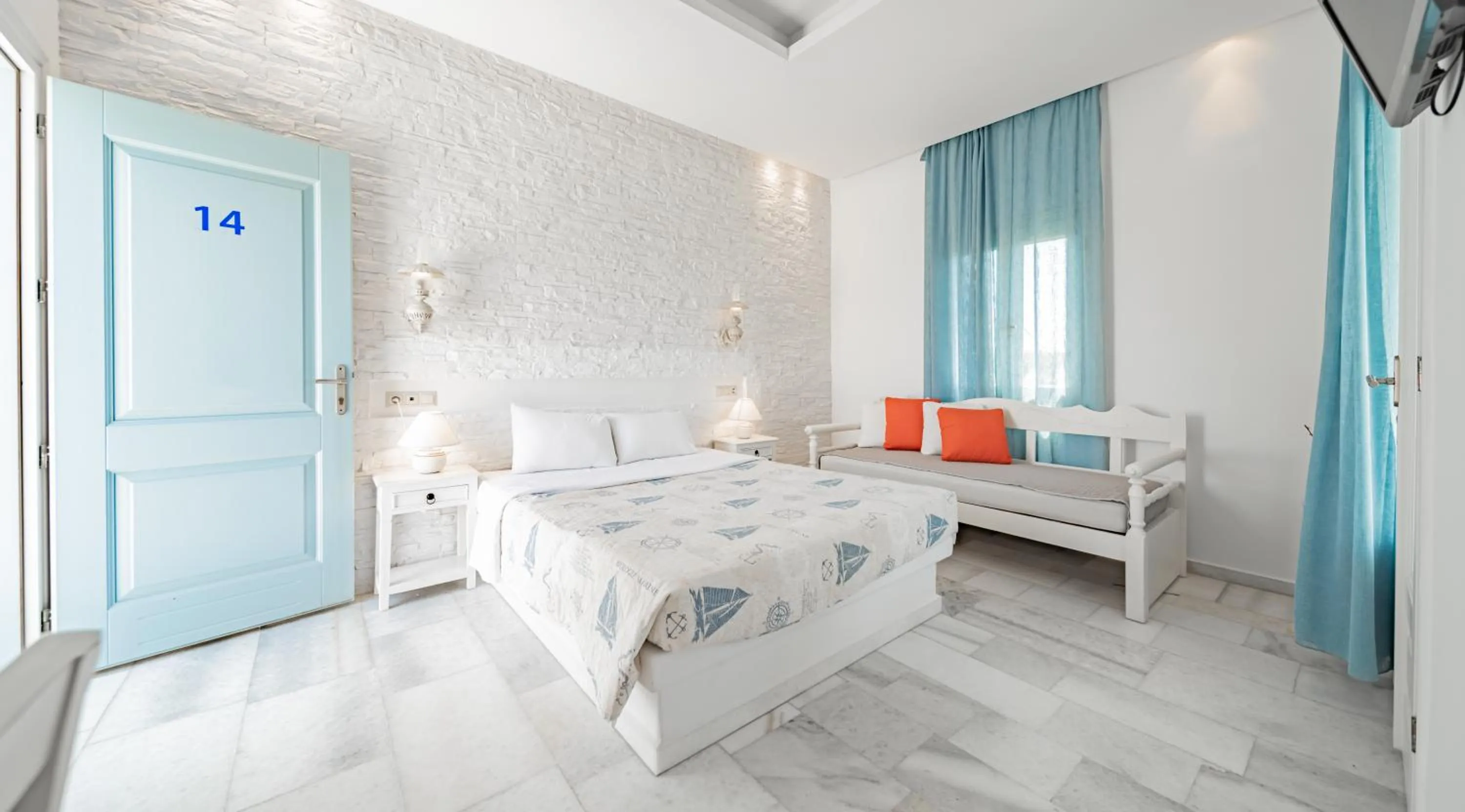 Bed in Agia Anna Living