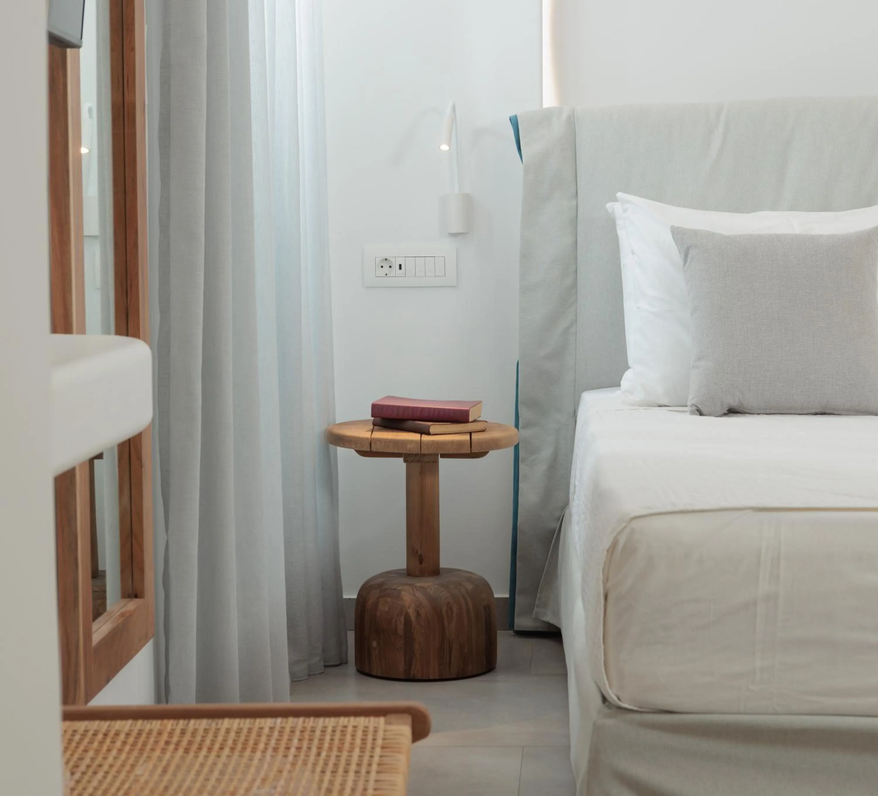 Bedroom, Bed in Agia Anna Living