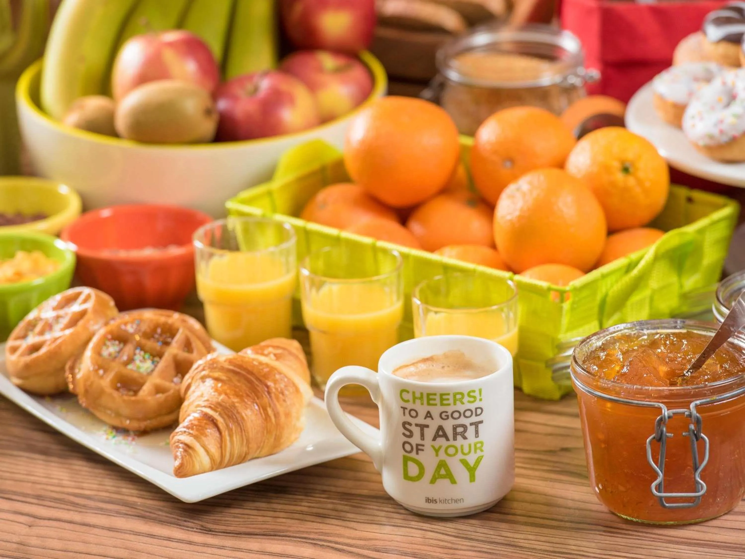 Breakfast in ibis Styles Bordeaux Centre Mériadeck