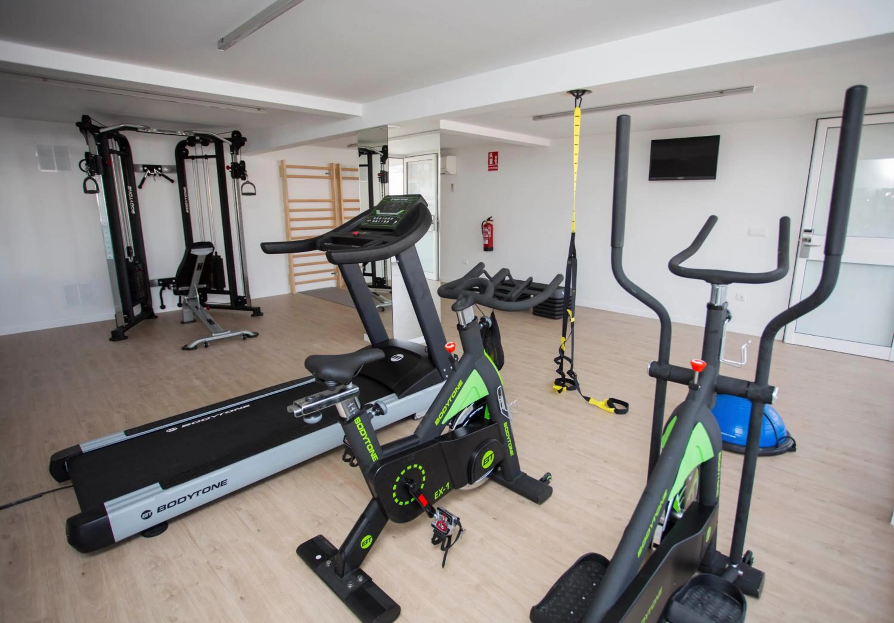 Fitness centre/facilities in Hotel Voramar