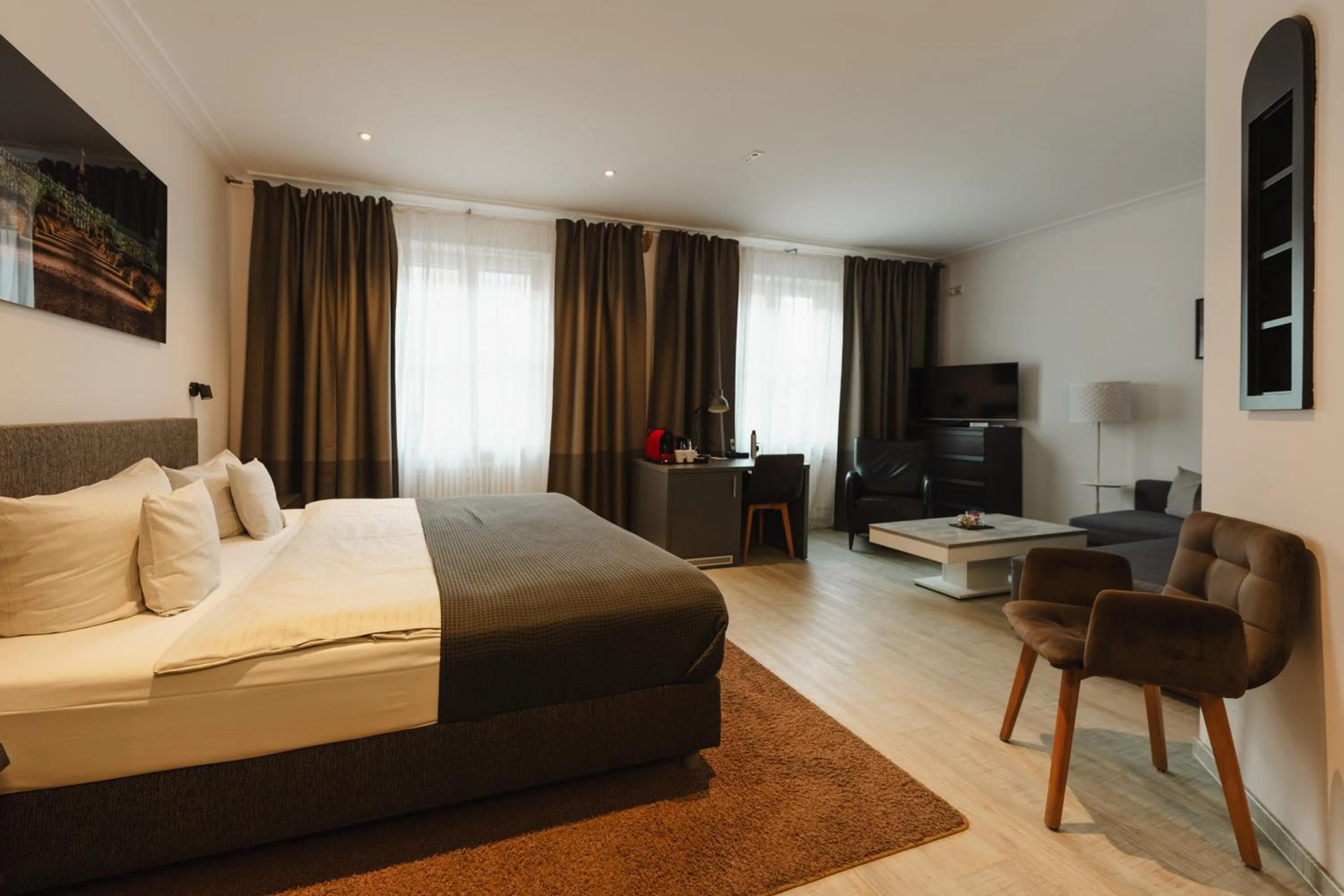 Photo of the whole room, Bed in Kaiserhof