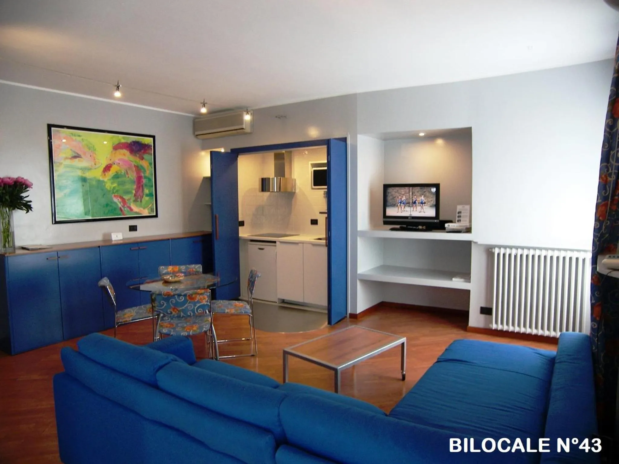 TV and multimedia in Residence Sacchi Aparthotel