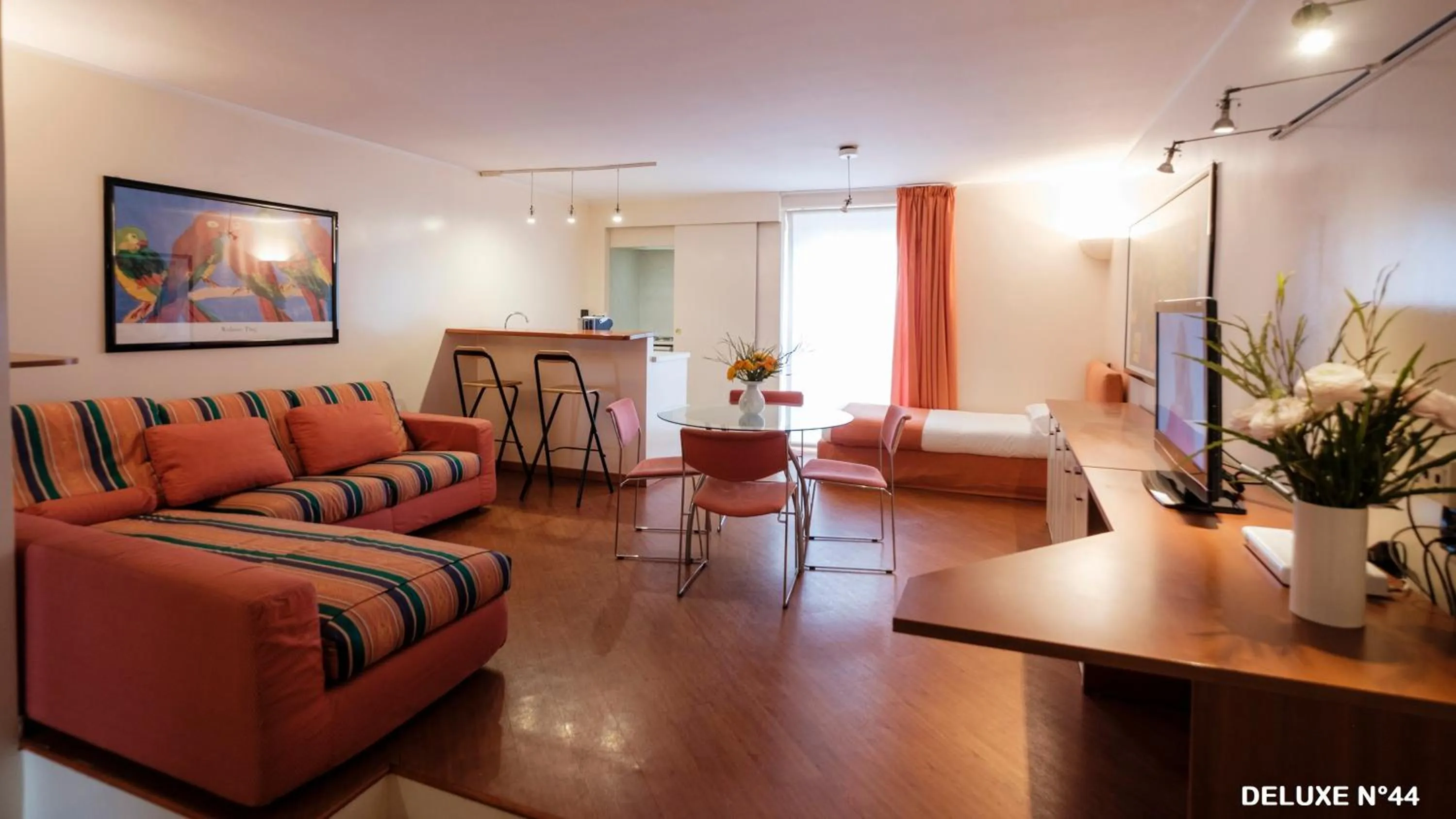 TV and multimedia in Residence Sacchi Aparthotel