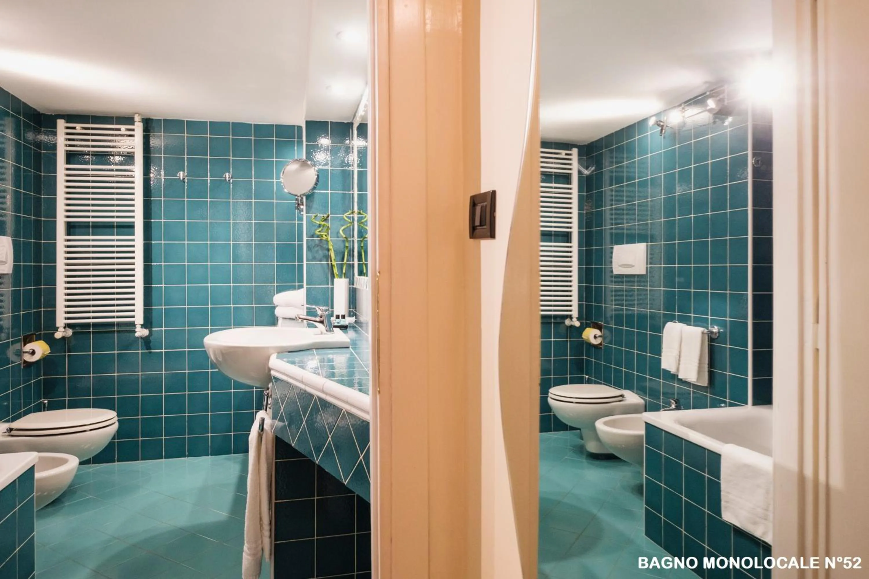 Toilet in Residence Sacchi Aparthotel