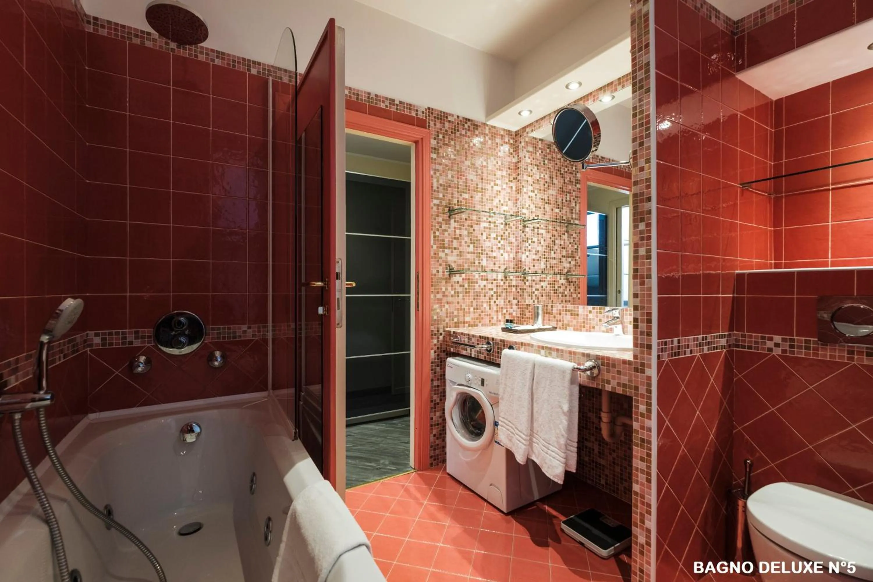 Toilet in Residence Sacchi Aparthotel