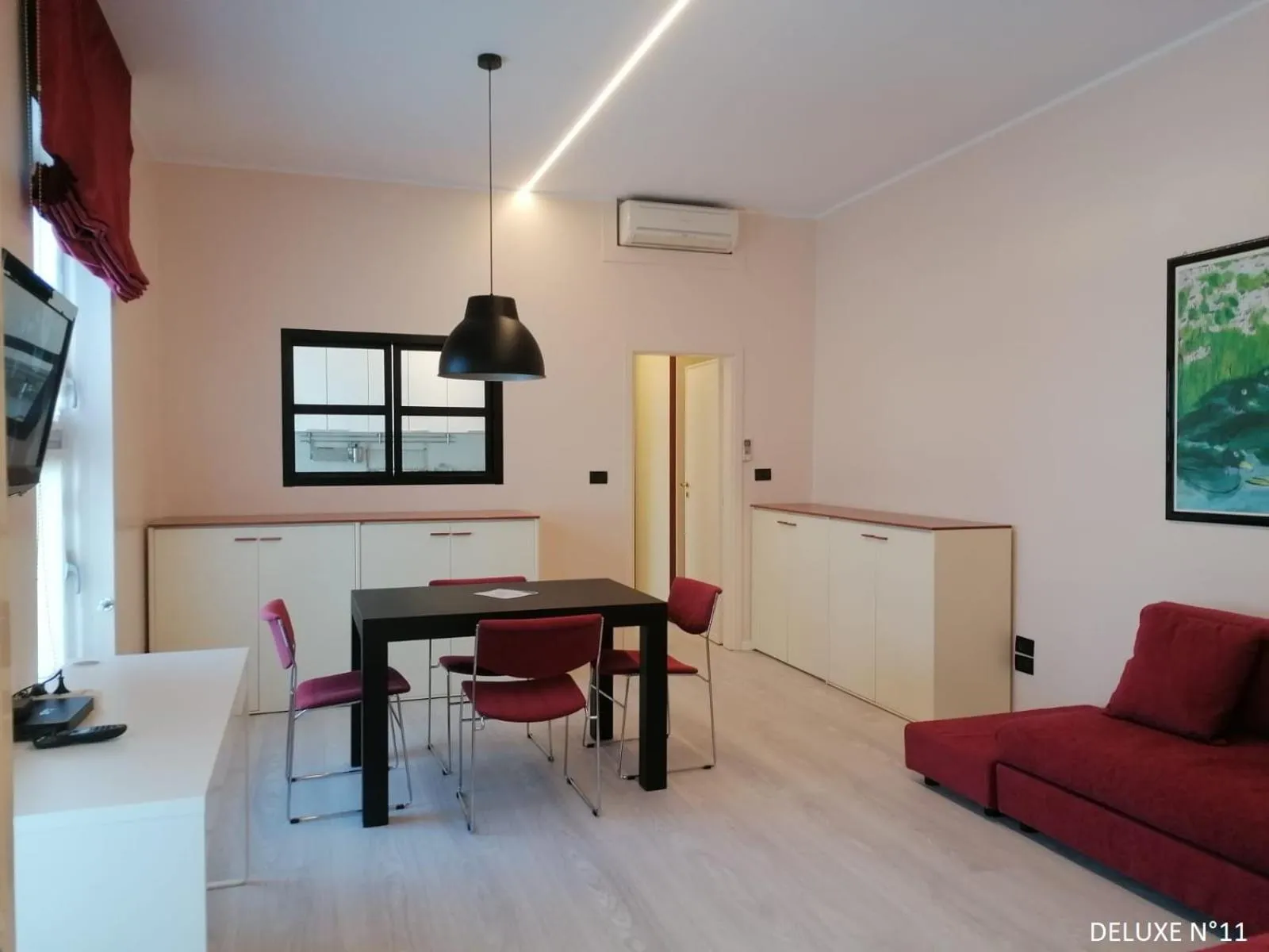 Living room in Residence Sacchi Aparthotel