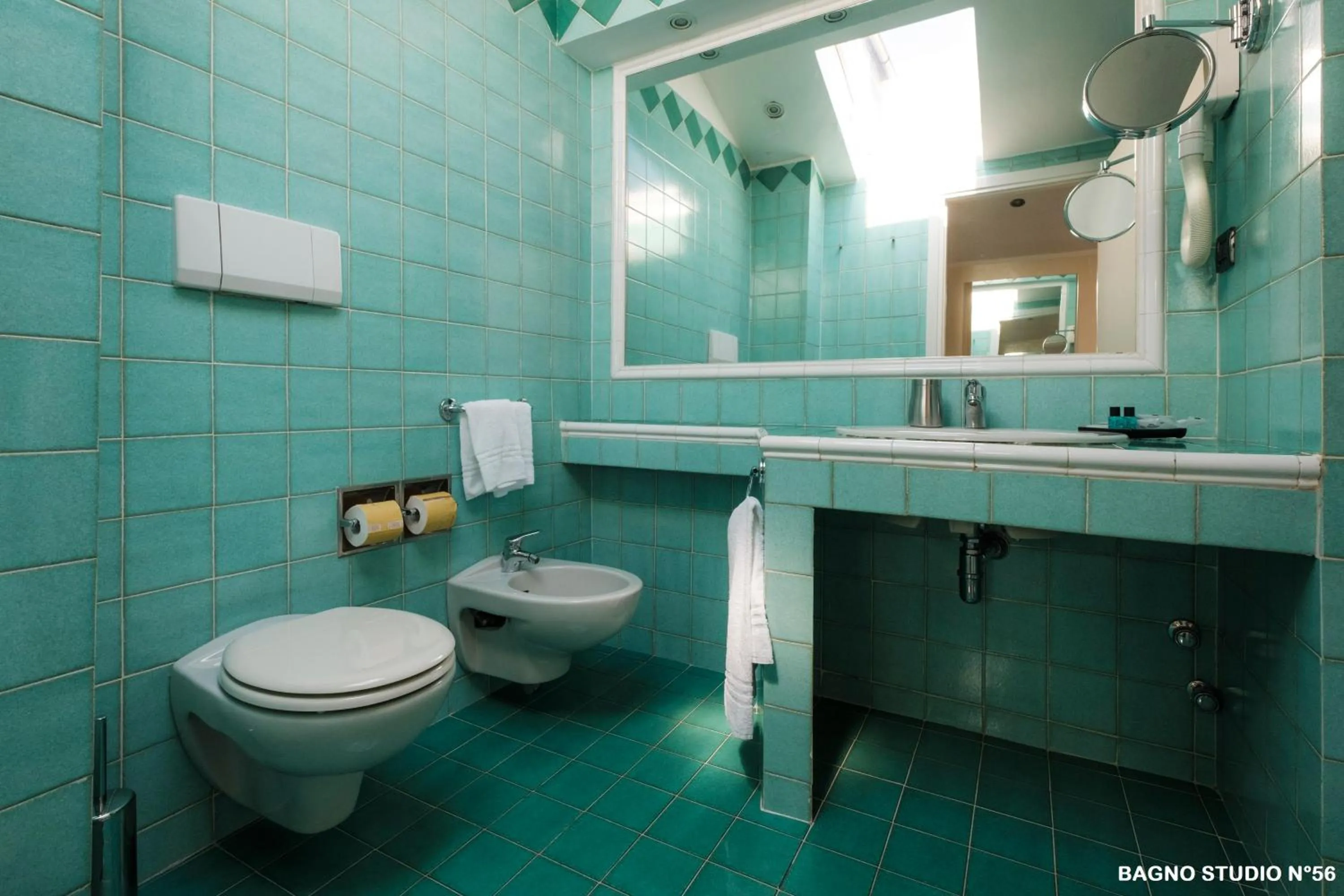 Toilet in Residence Sacchi Aparthotel