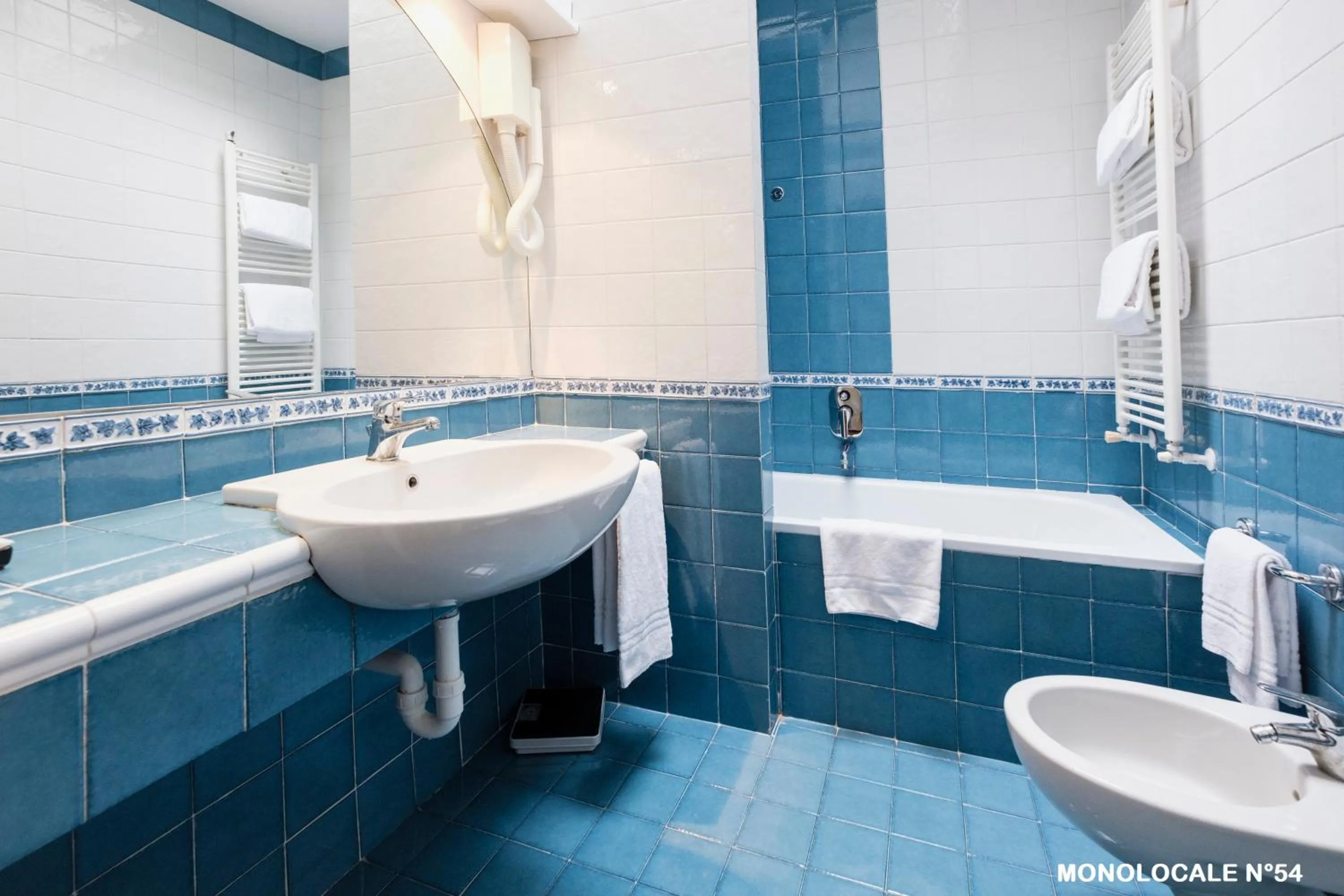 Toilet in Residence Sacchi Aparthotel