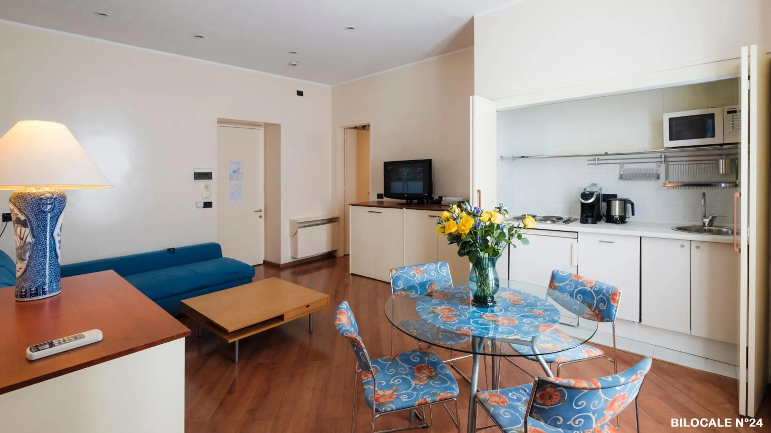 TV and multimedia in Residence Sacchi Aparthotel