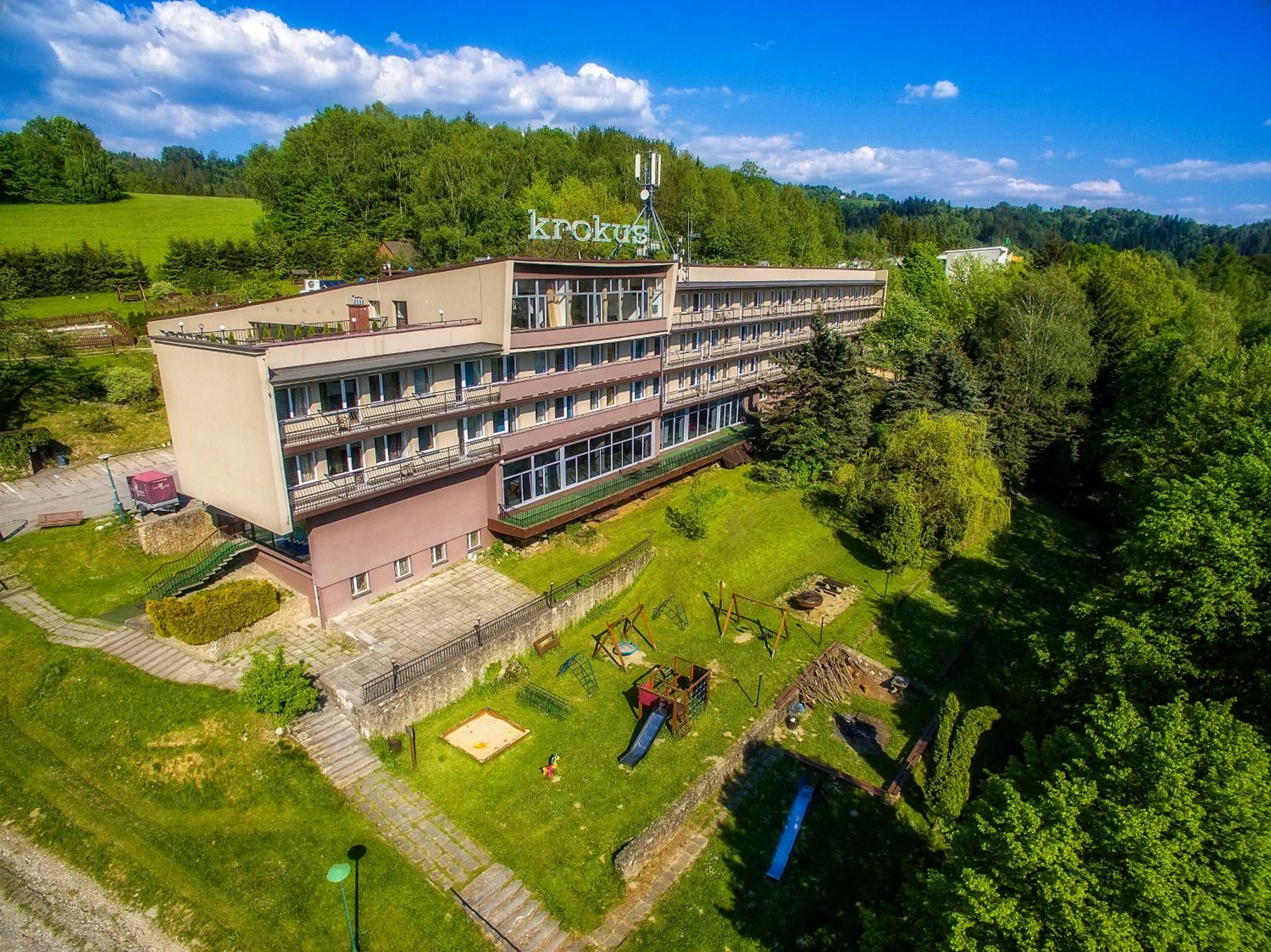 Bird's eye view in Krokus