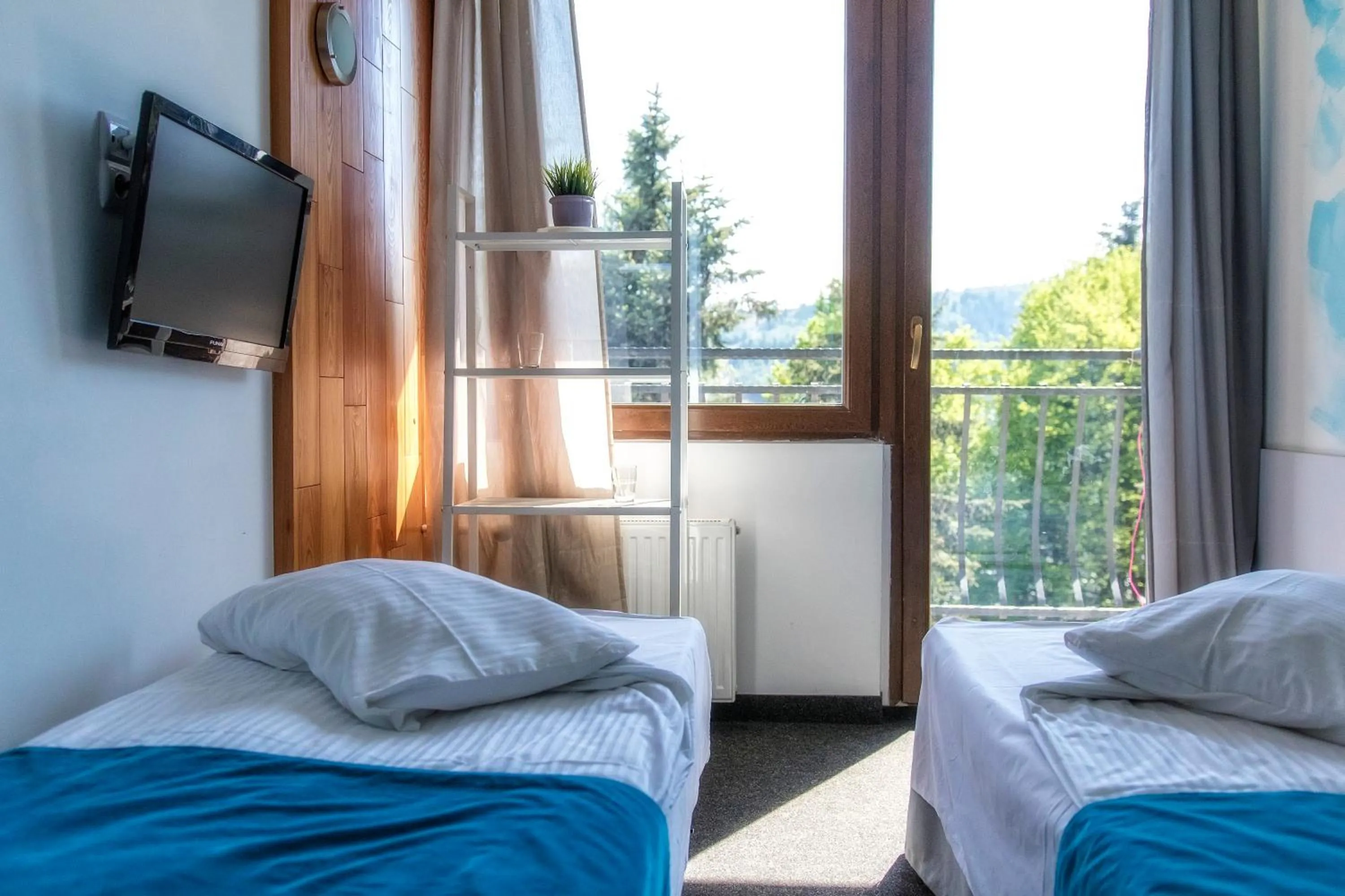 Balcony/Terrace, Bed in Krokus