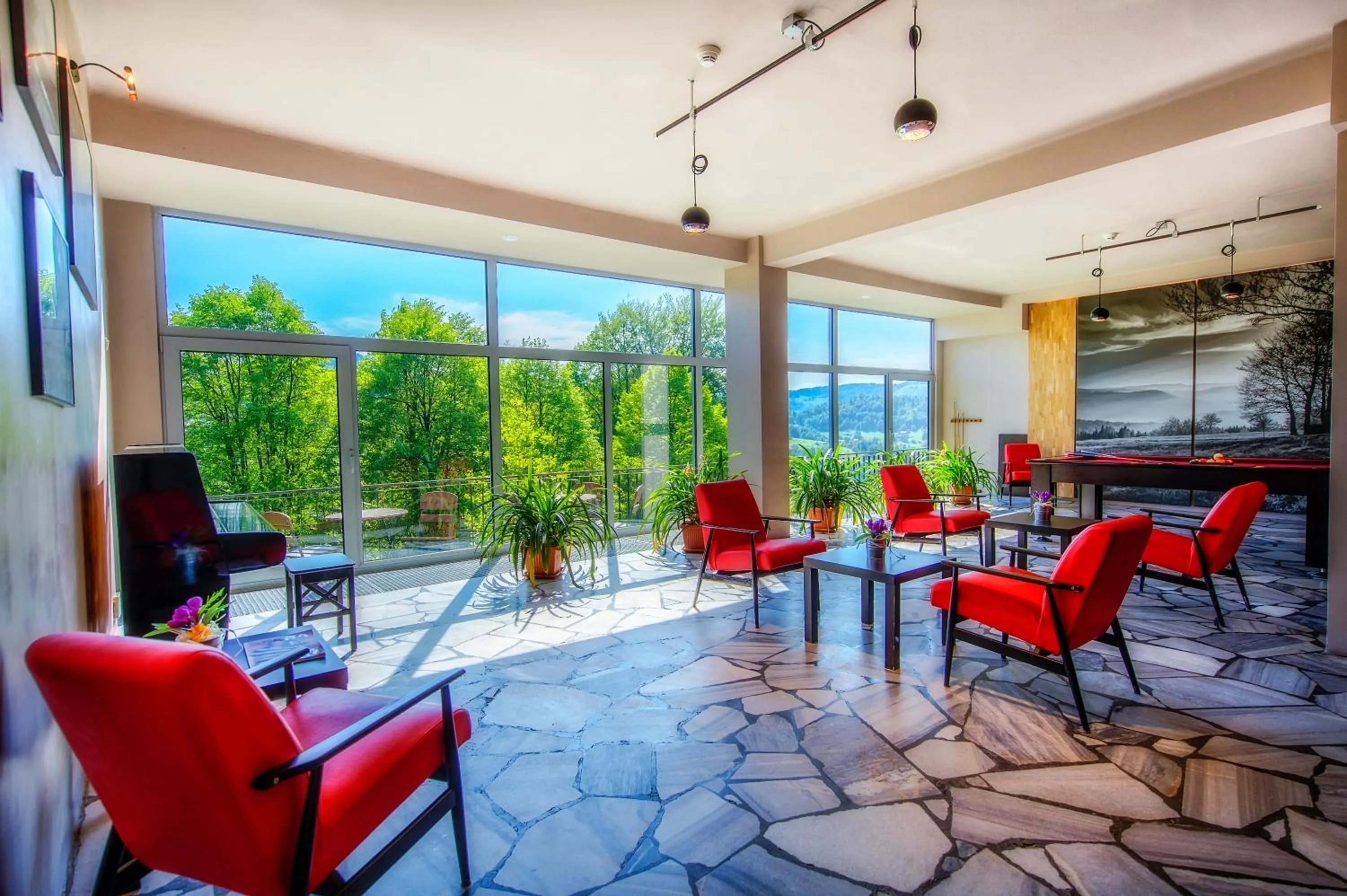 Lobby or reception in Krokus