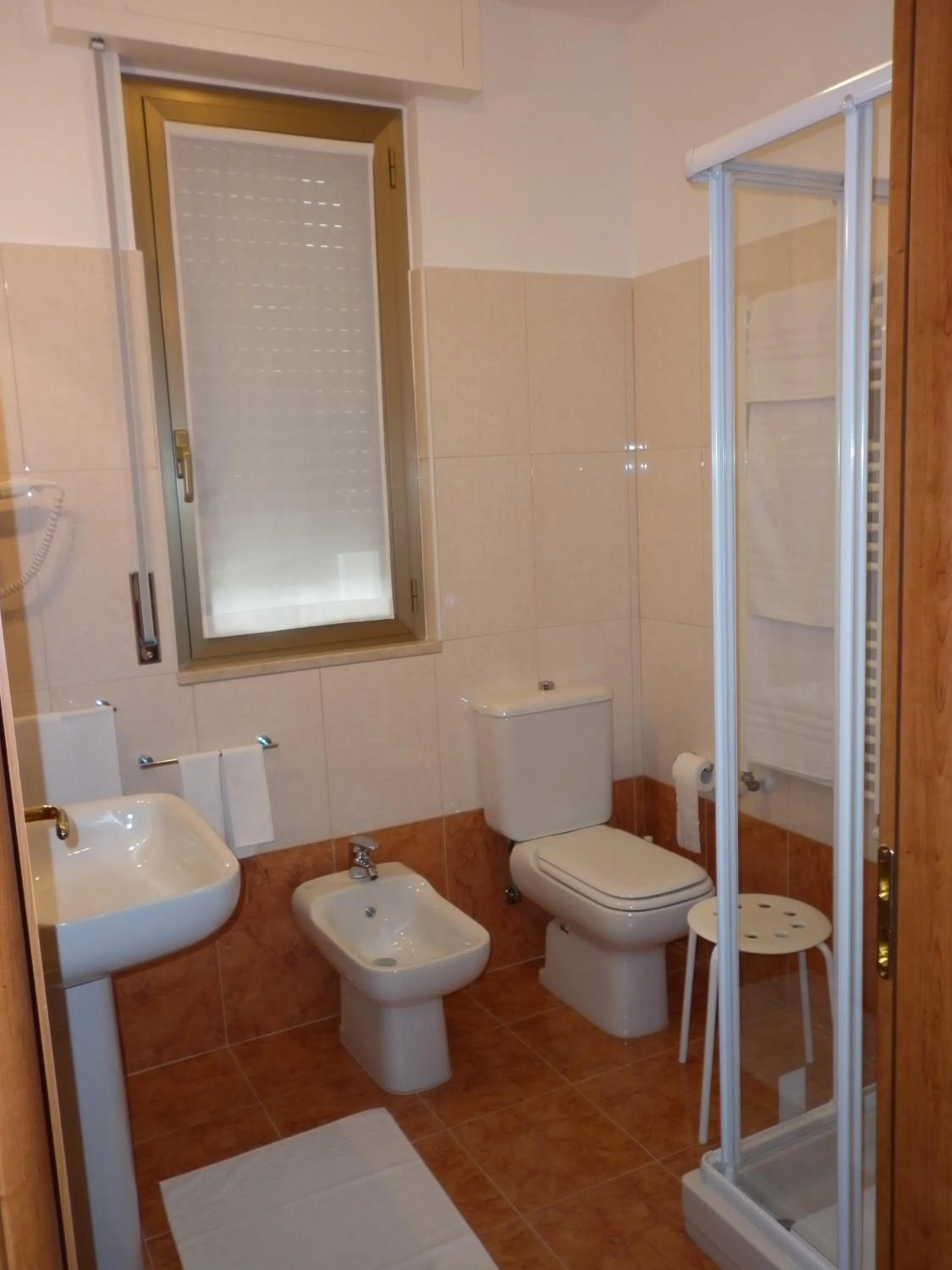 Bathroom in Hotel GF