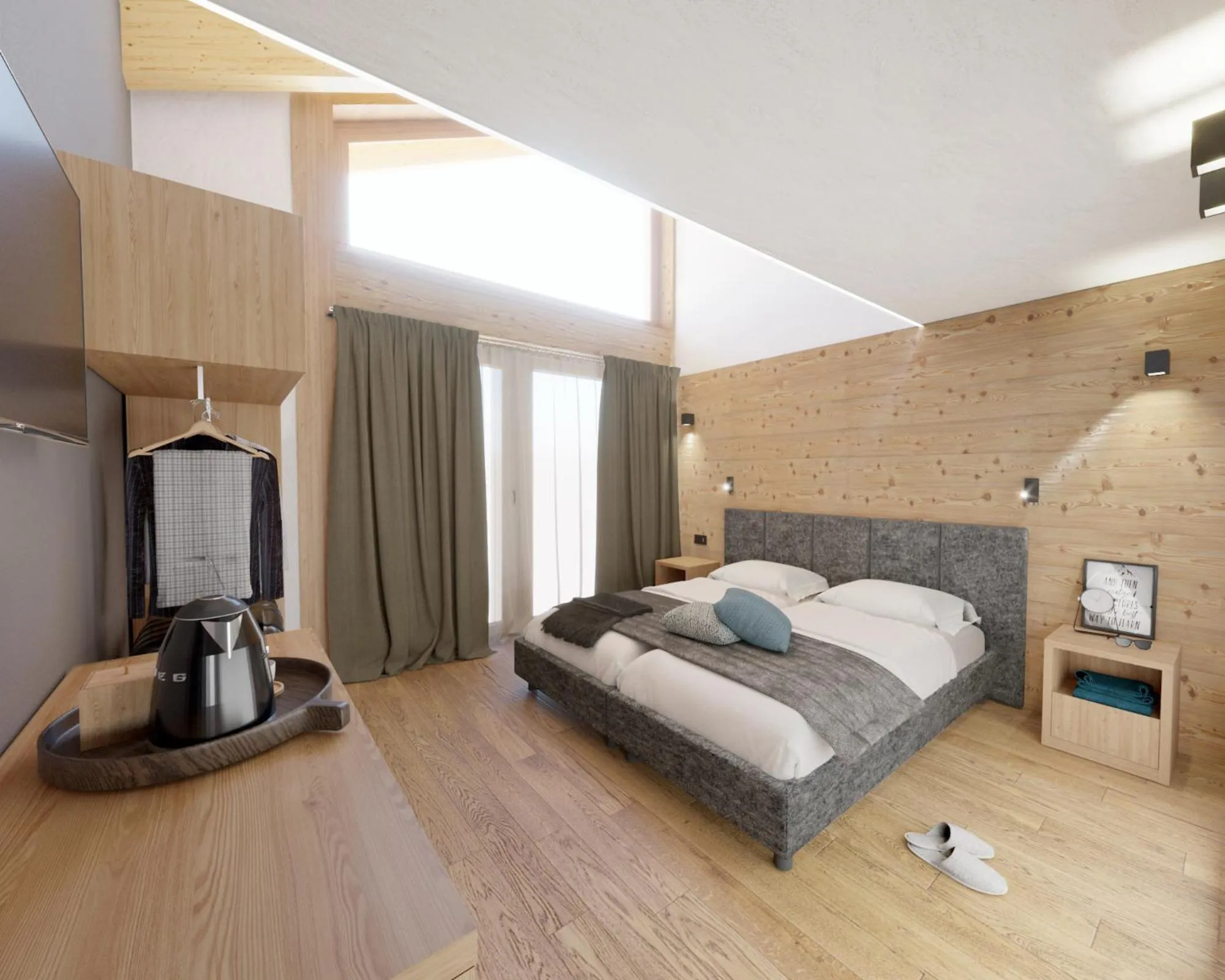 Bedroom, Bed in Hotel Astoria