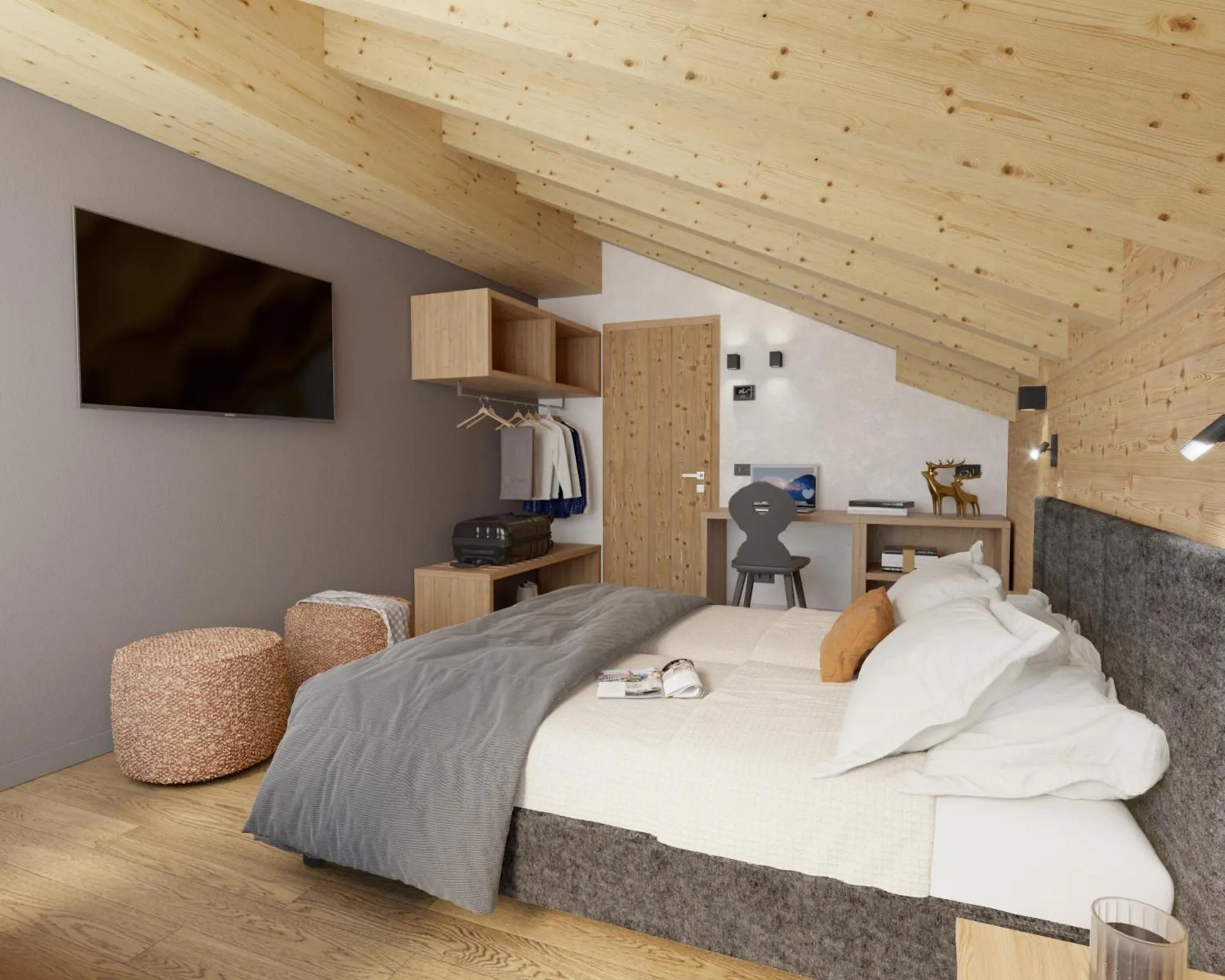 Bedroom, Bed in Hotel Astoria