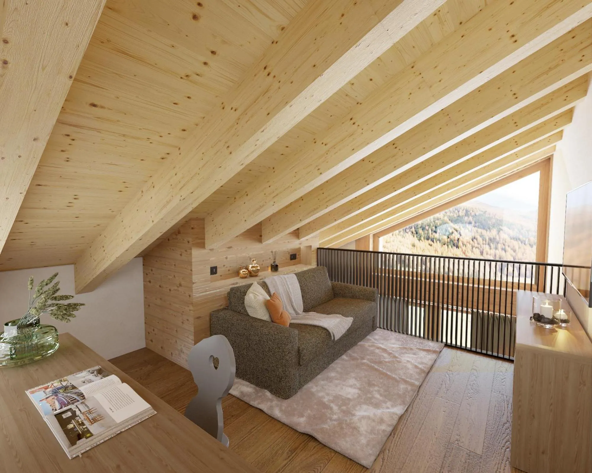 Living room in Hotel Astoria