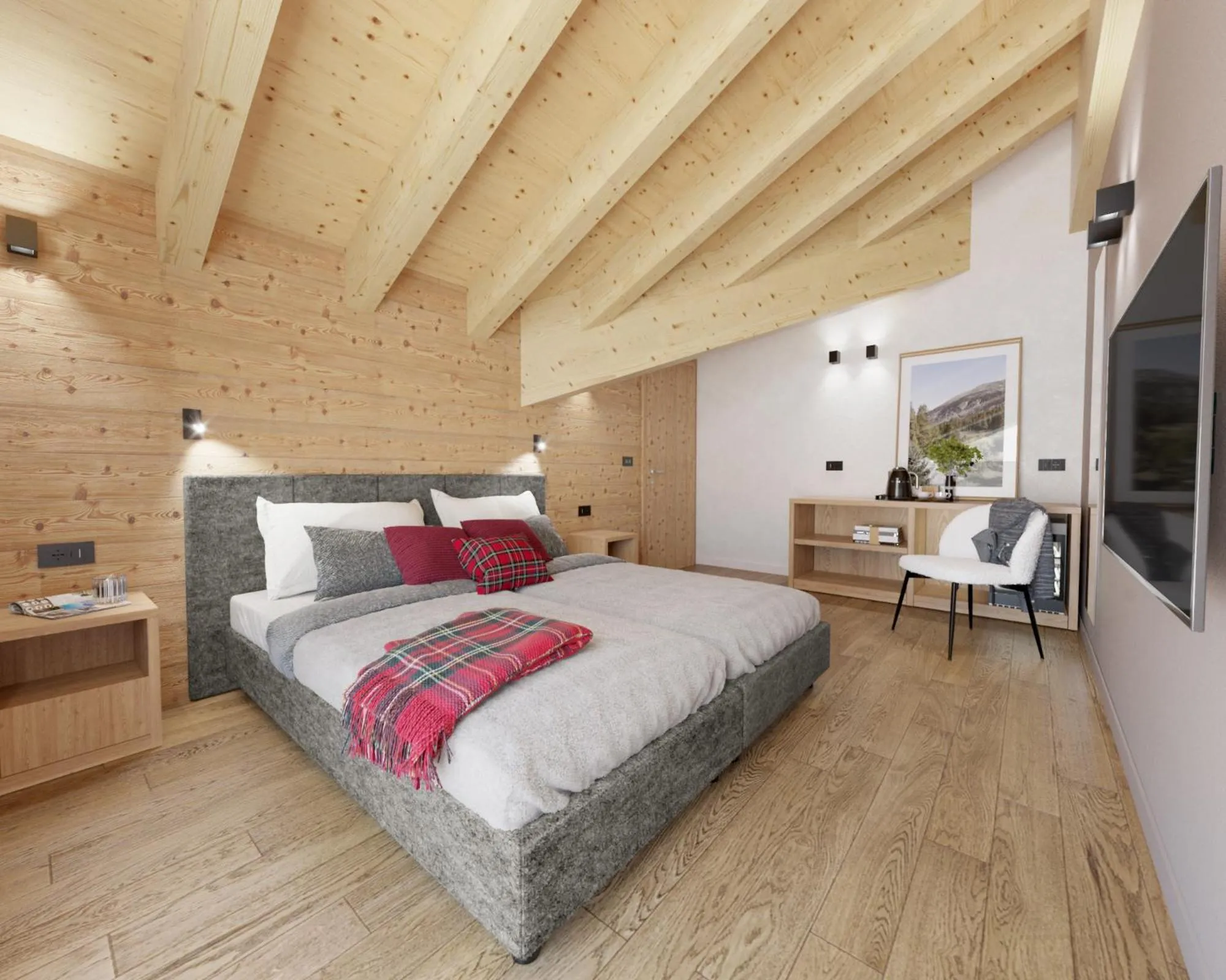 Bedroom, Bed in Hotel Astoria