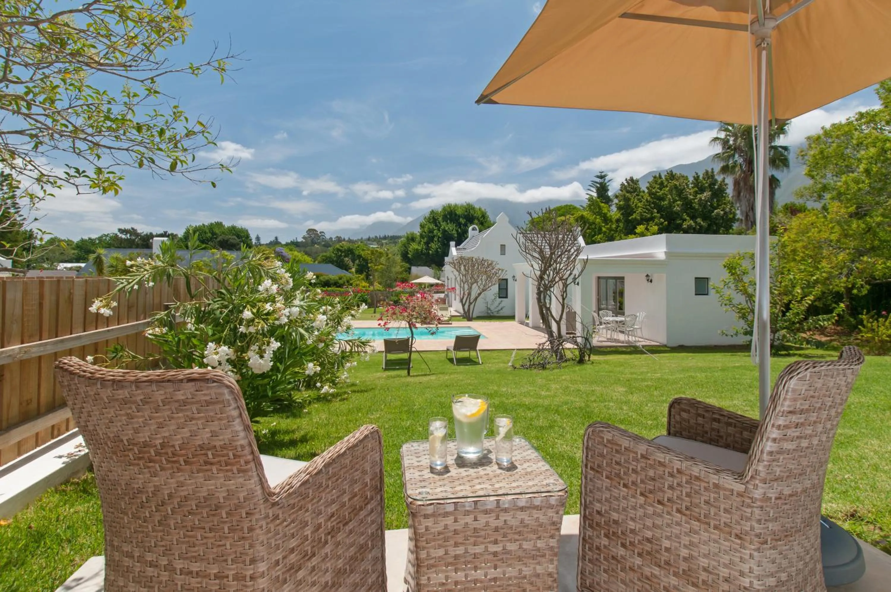 Natural landscape in Hotel Roosje van de Kaap