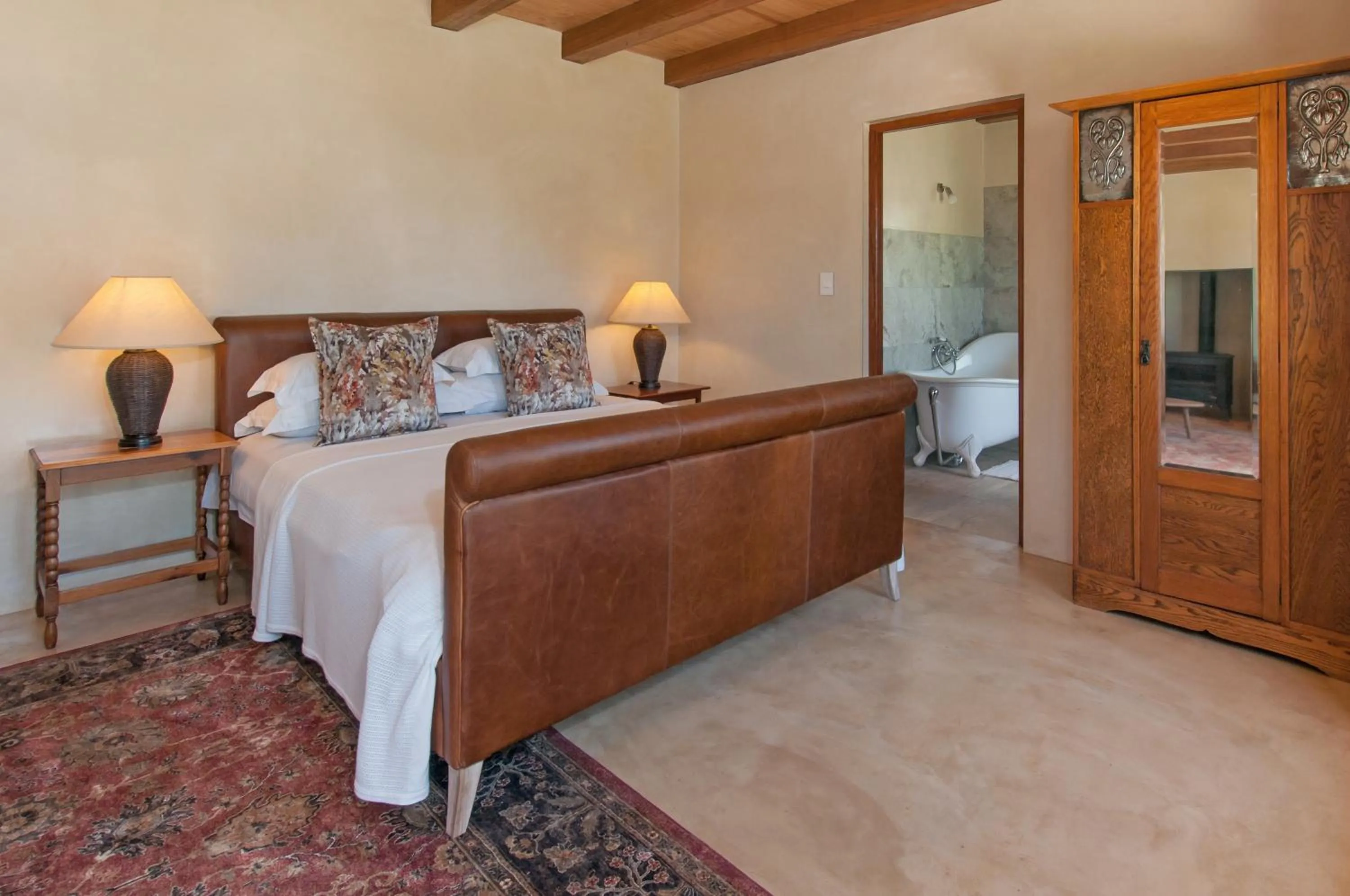 Bedroom, Bed in Hotel Roosje van de Kaap