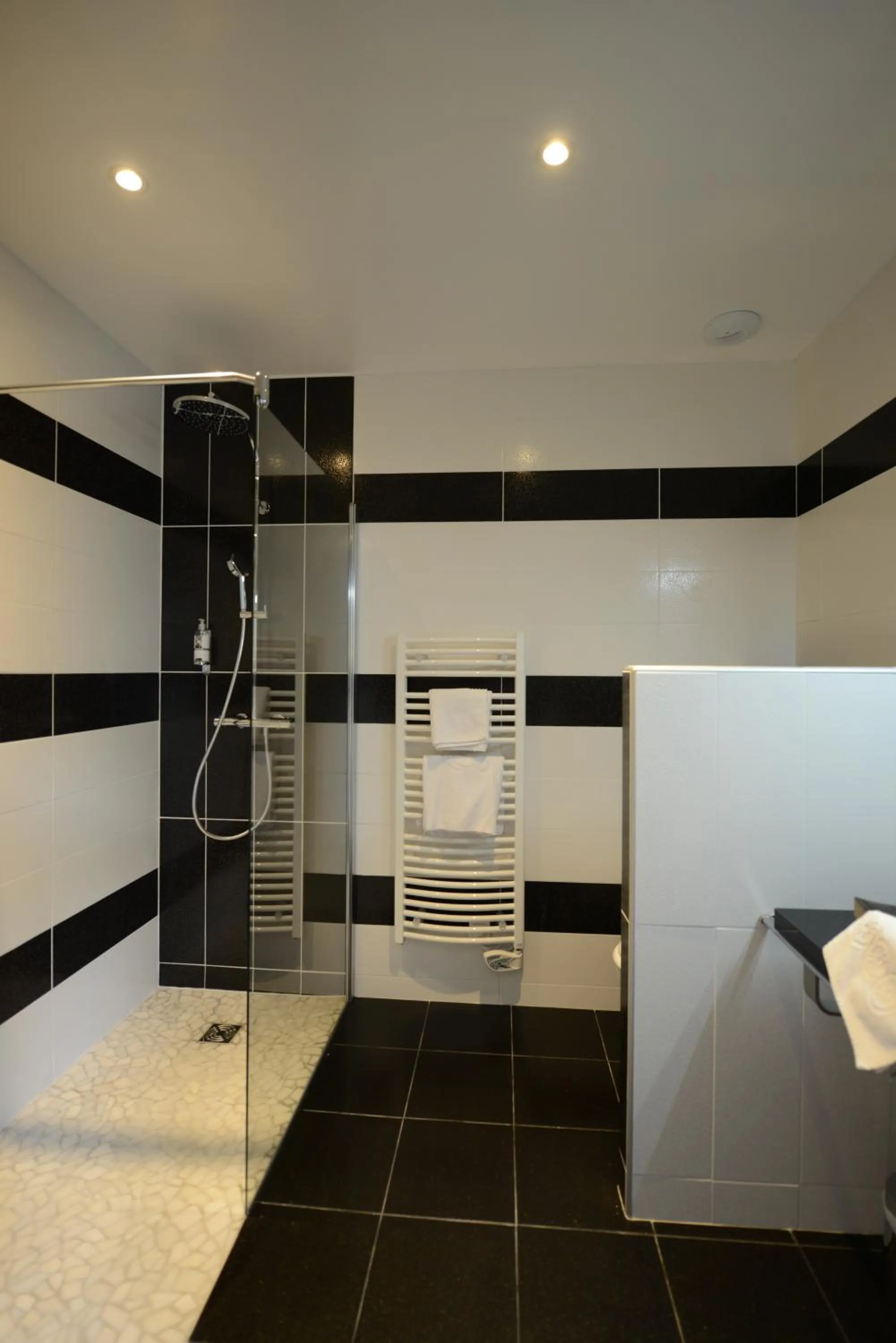 Shower in Demeures & Châteaux Hostellerie de la Renaissance