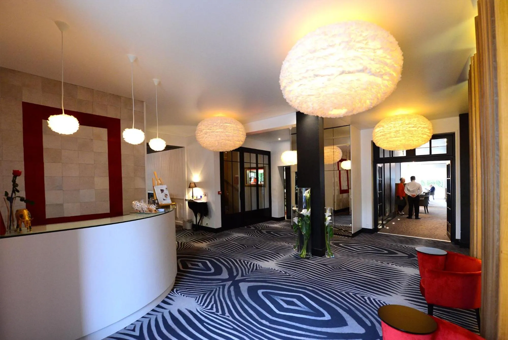 Lobby or reception in Demeures & Châteaux Hostellerie de la Renaissance