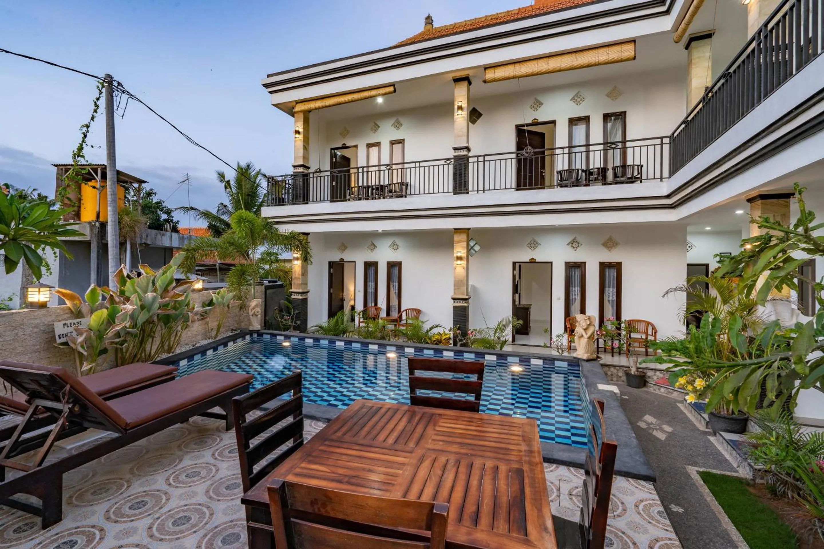 Patio in Nusa Sentana Lembongan Bali