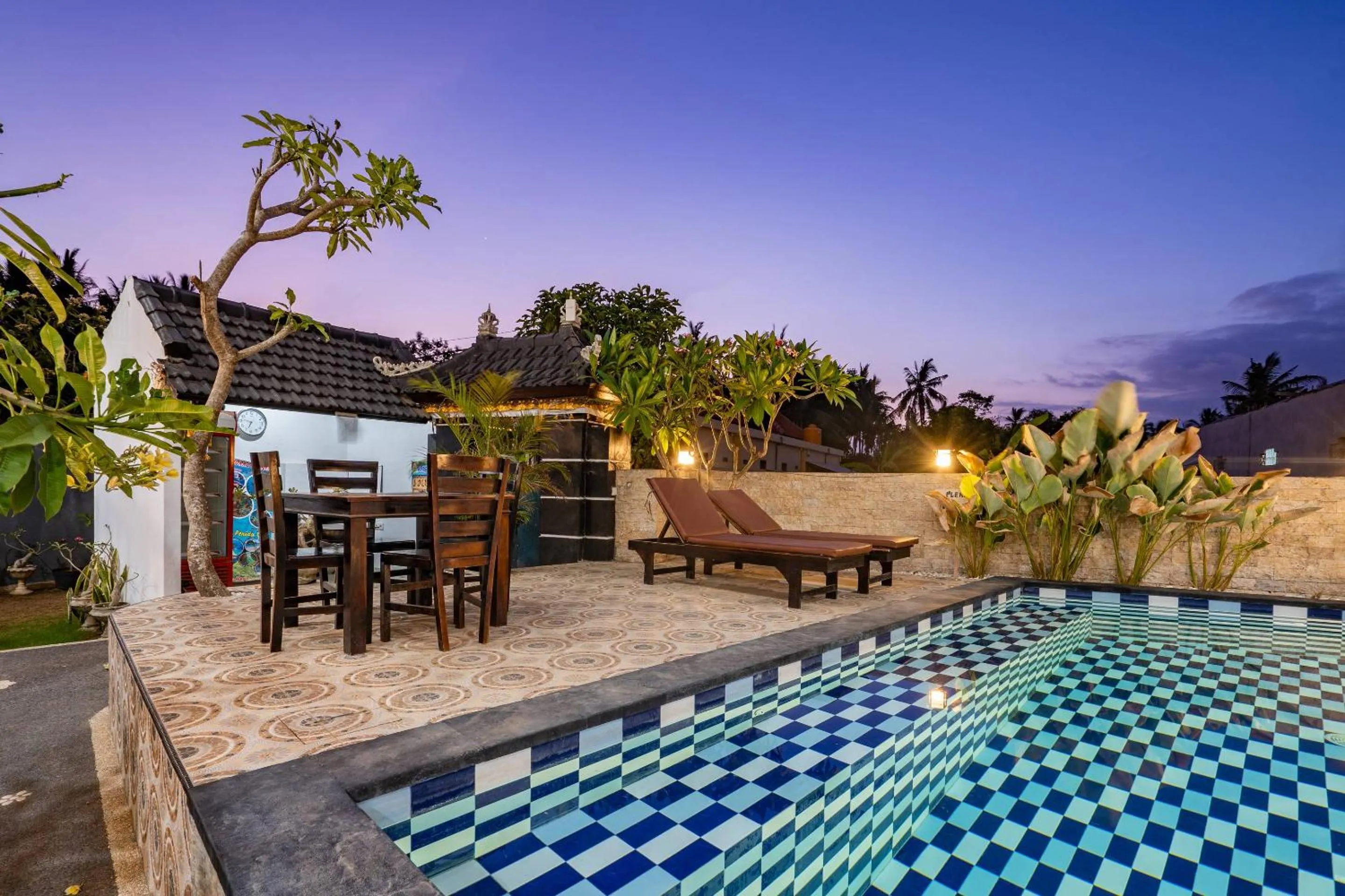 Patio in Nusa Sentana Lembongan Bali