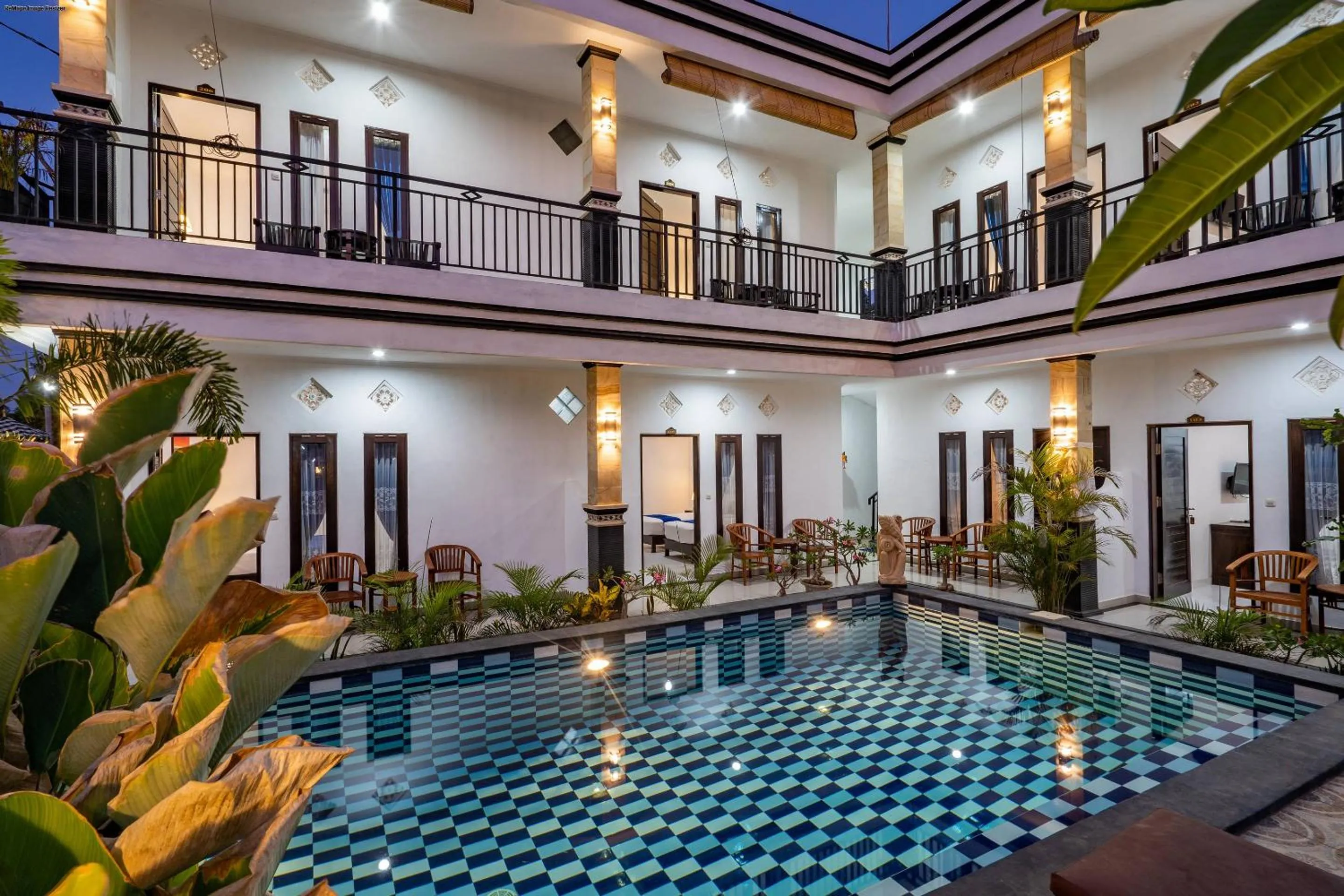 Swimming pool in Nusa Sentana Lembongan Bali