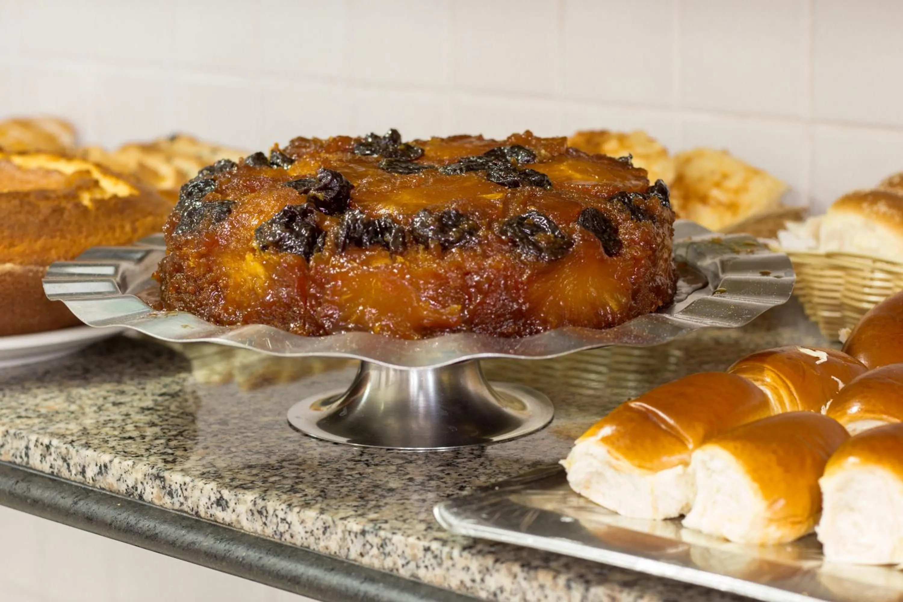 Buffet breakfast in Hotel Pousada Atlântica