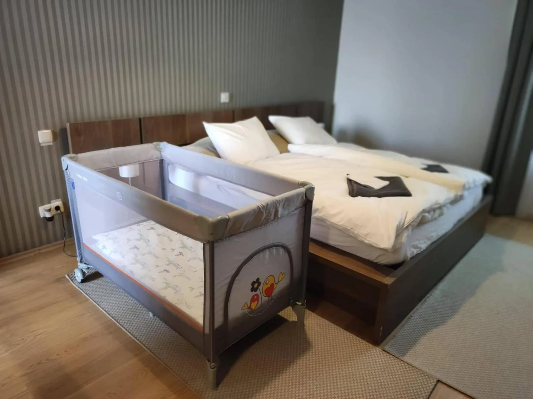 Bed in Deák Panzió