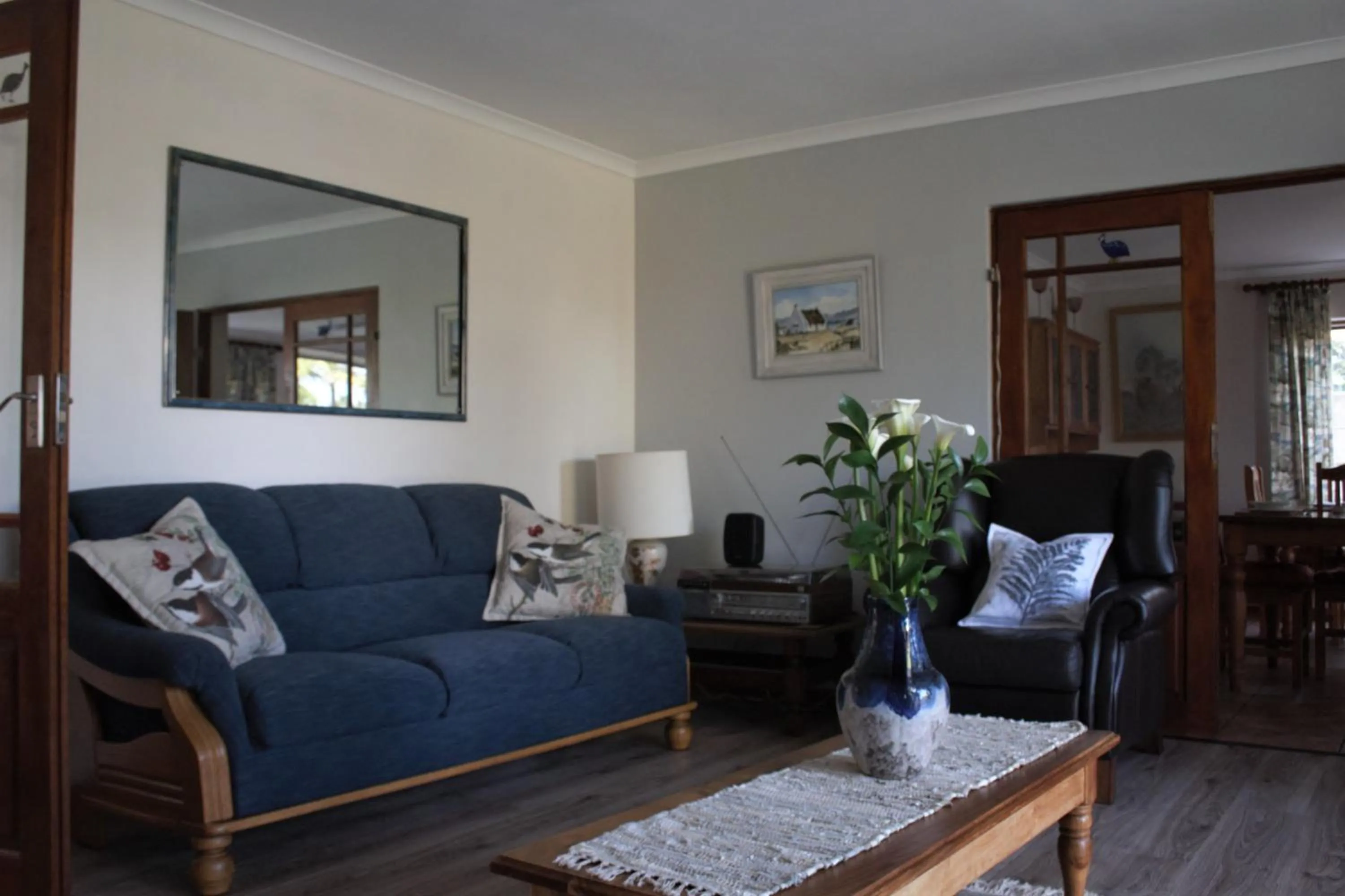 Communal lounge/ TV room in Blue Fern of Knysna