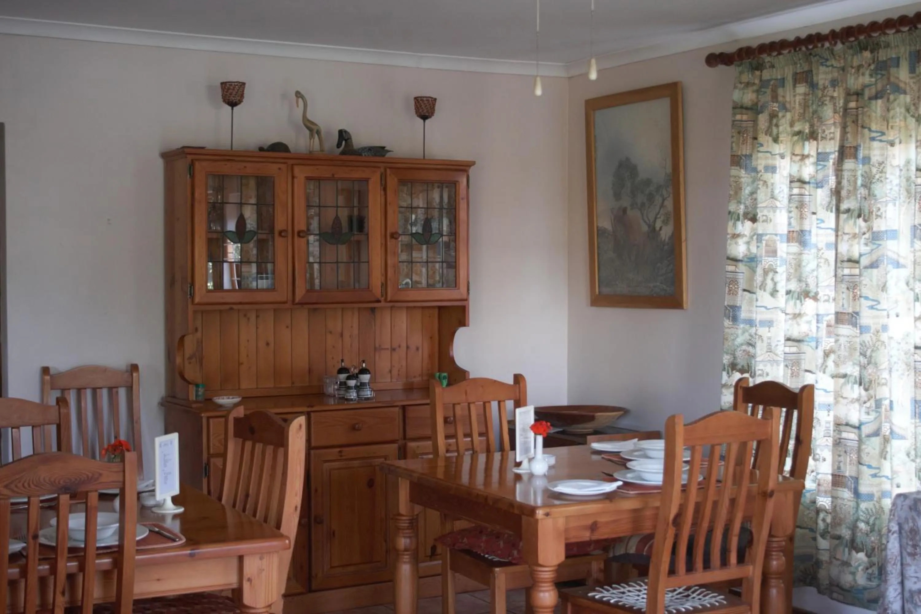 Dining area in Blue Fern of Knysna
