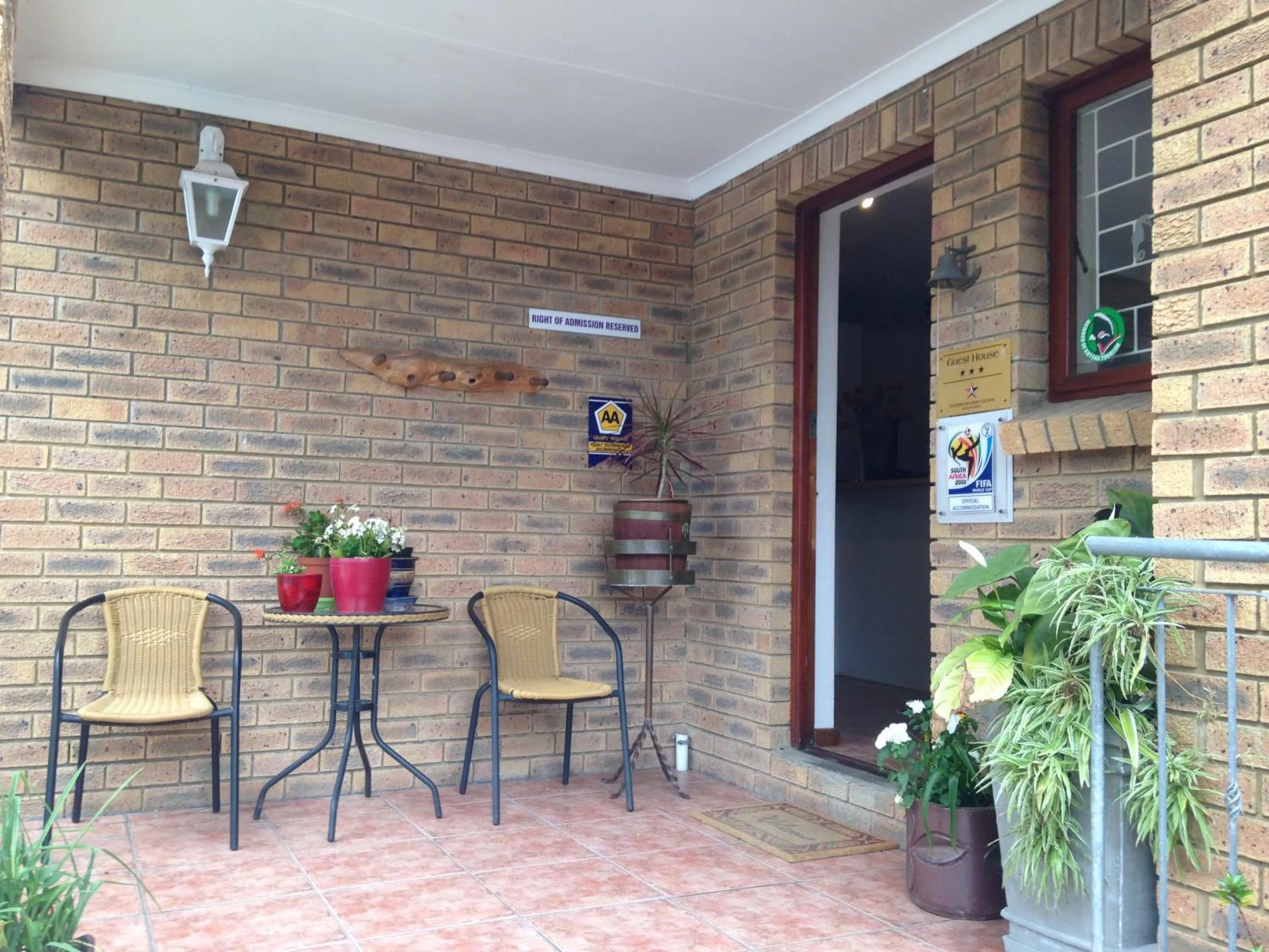 Facade/entrance in Blue Fern of Knysna