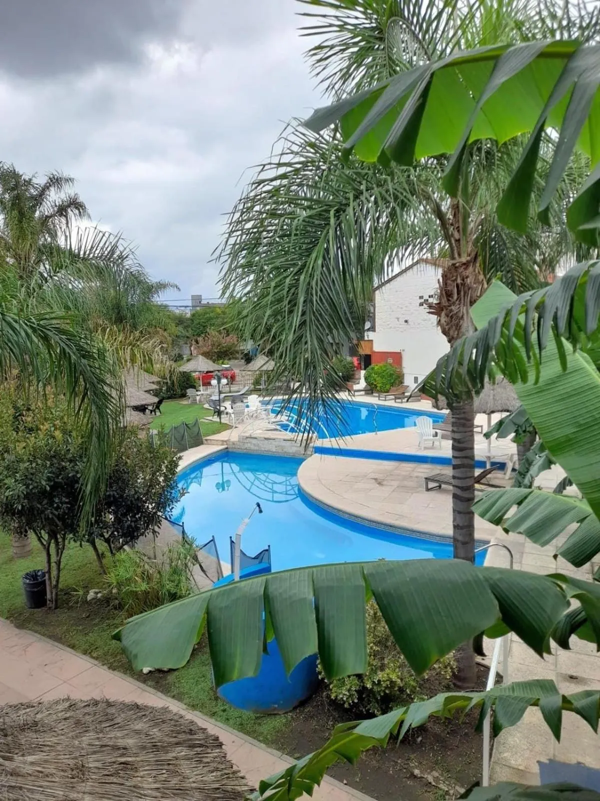 Pool view in Hotel El Cid
