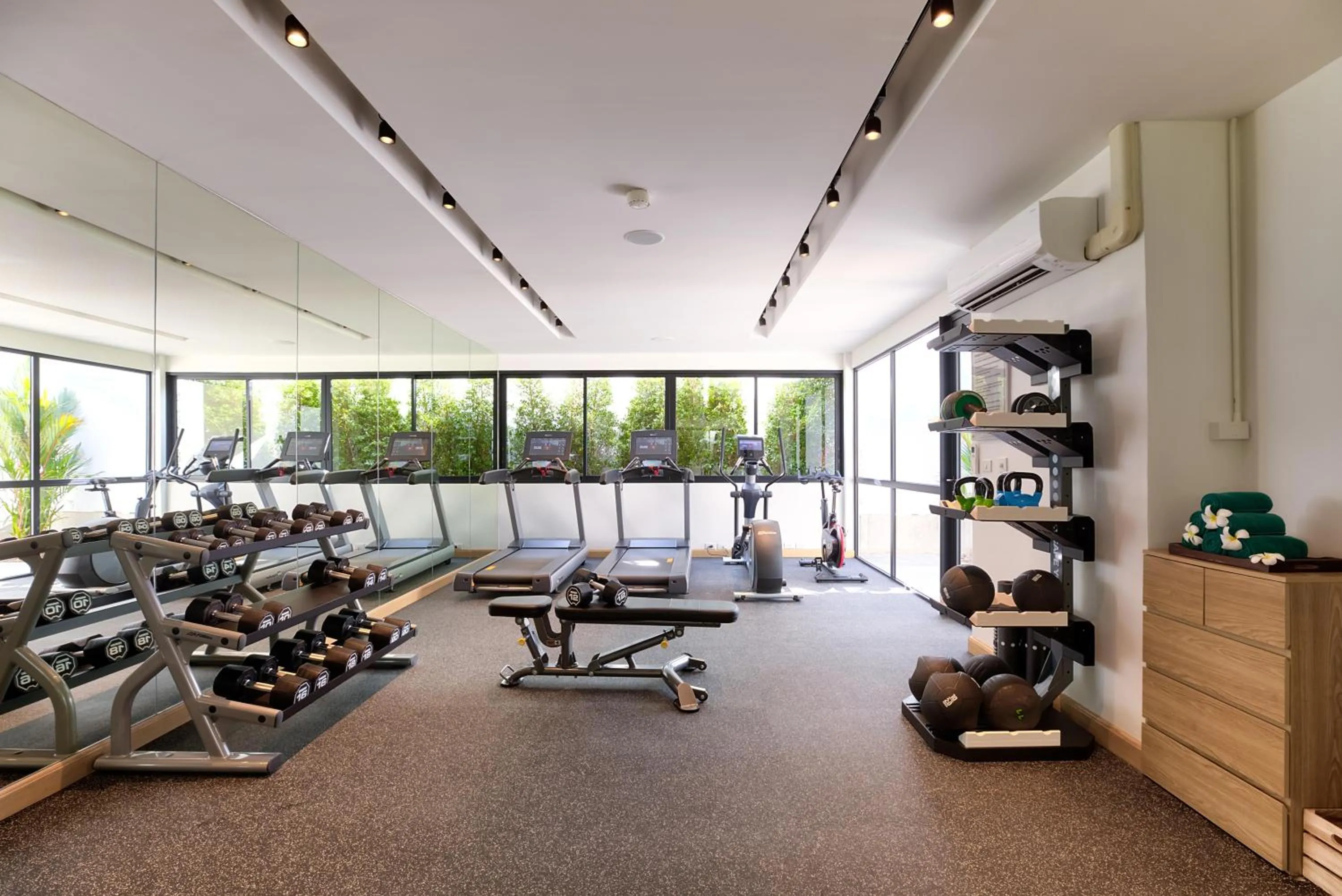 Fitness centre/facilities in OUTRIGGER Surin Beach Resort