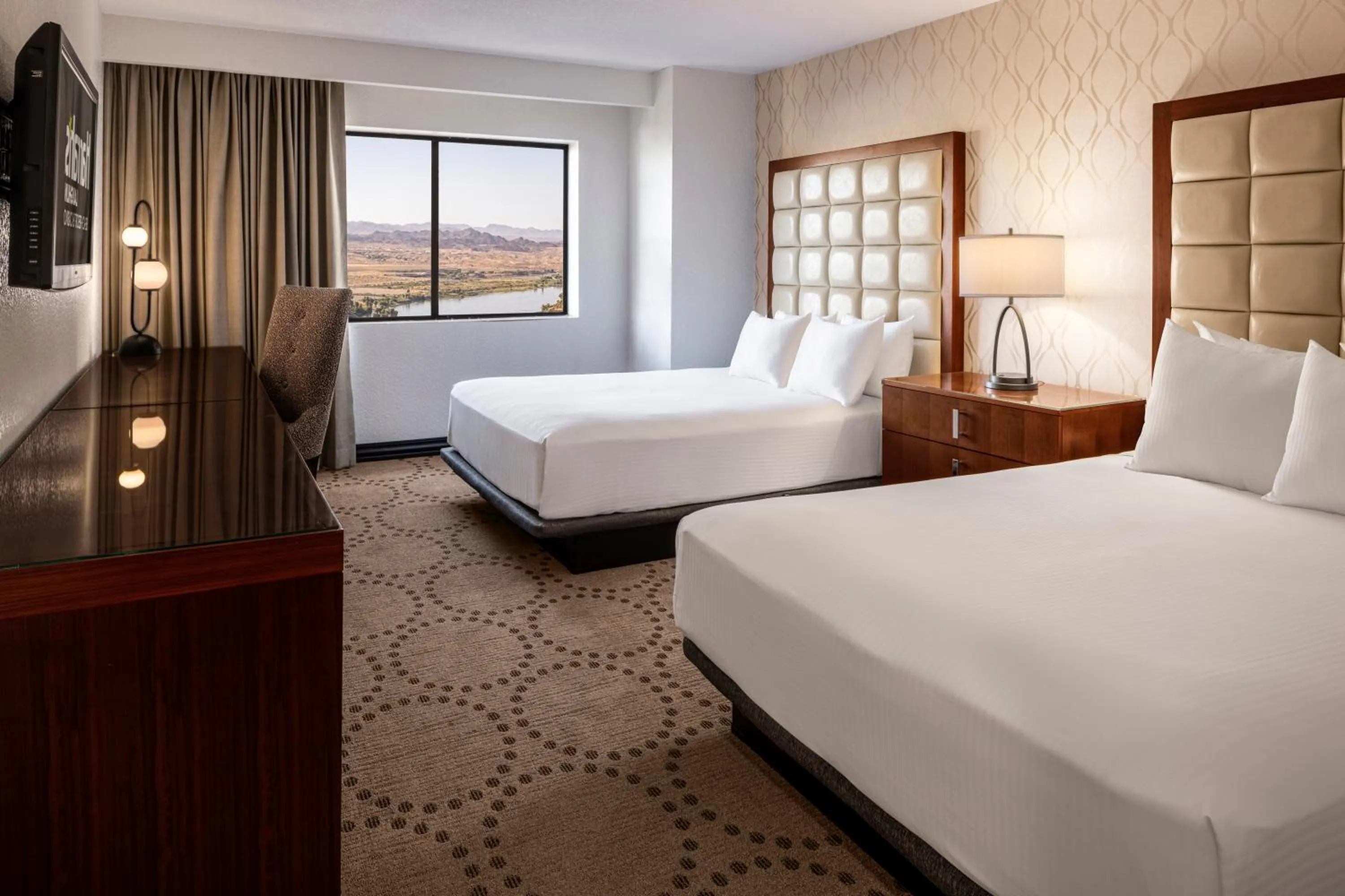 Bed in Harrah's Laughlin, A Caesars Destination